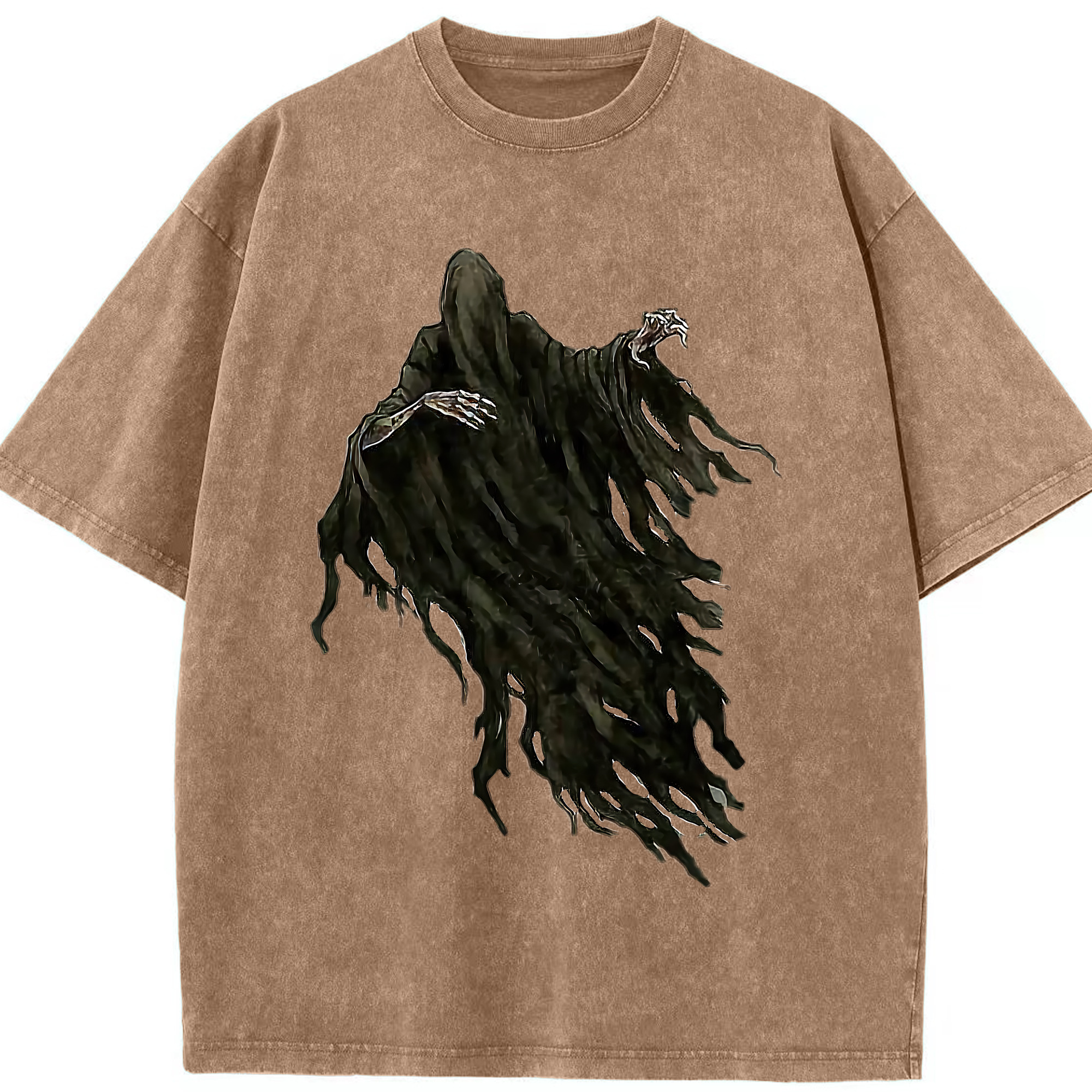 （画像用） Harry Potter ハリー・ポッターシリーズ 綿100% ヴィンテージ風 半袖Tシャツ（フロントプリント）
