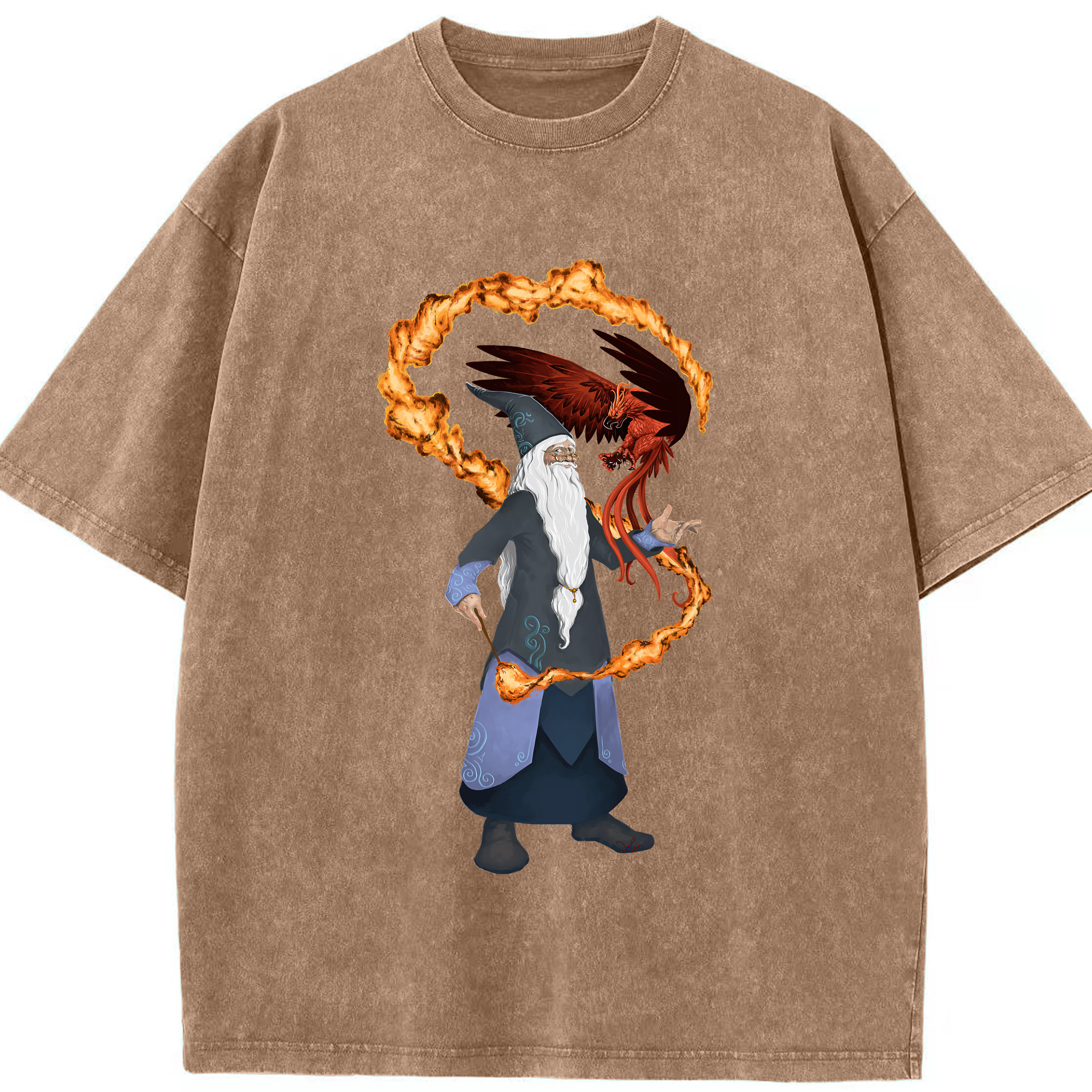（画像用） Harry Potter ハリー・ポッターシリーズ 綿100% ヴィンテージ風 半袖Tシャツ（フロントプリント）