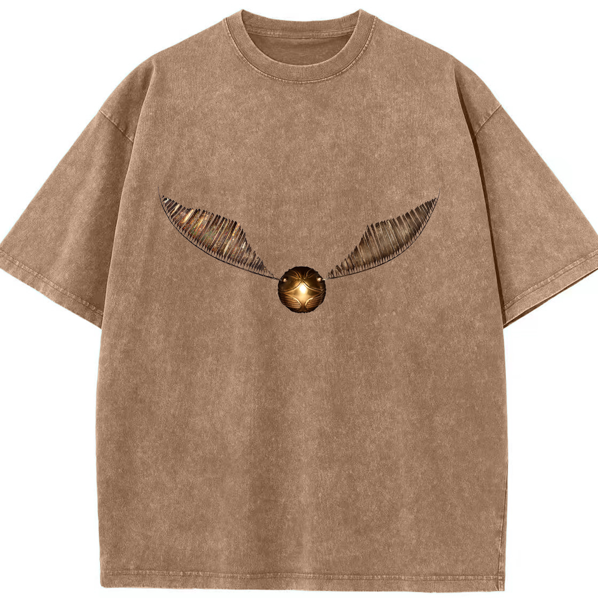 （画像用） Harry Potter ハリー・ポッターシリーズ 綿100% ヴィンテージ風 半袖Tシャツ（フロントプリント）