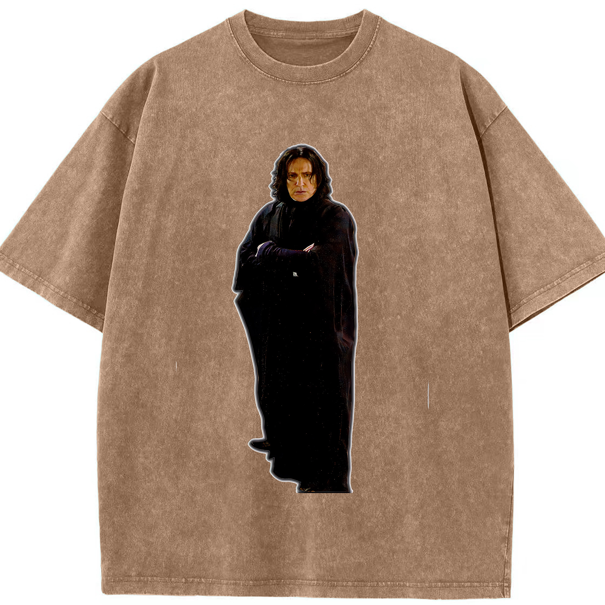 （画像用） Harry Potter ハリー・ポッターシリーズ 綿100% ヴィンテージ風 半袖Tシャツ（フロントプリント）