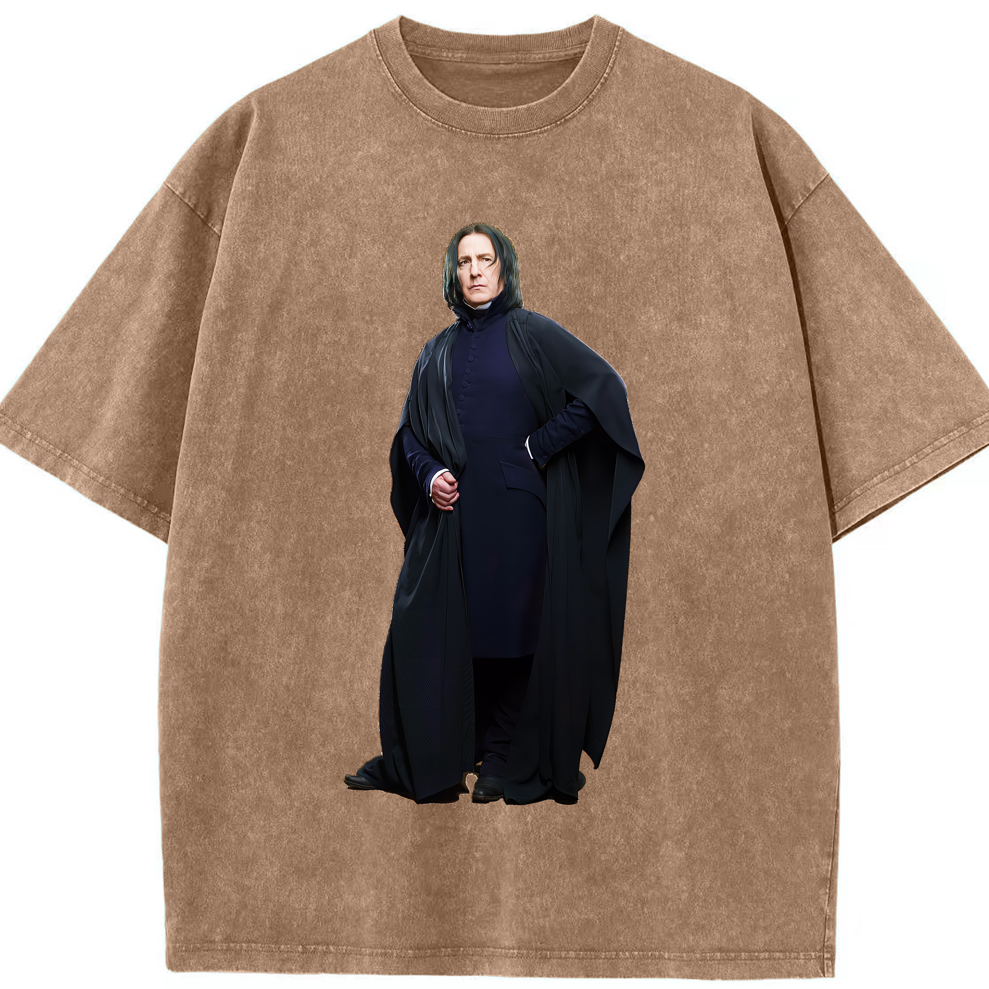 （画像用） Harry Potter ハリー・ポッターシリーズ 綿100% ヴィンテージ風 半袖Tシャツ（フロントプリント）
