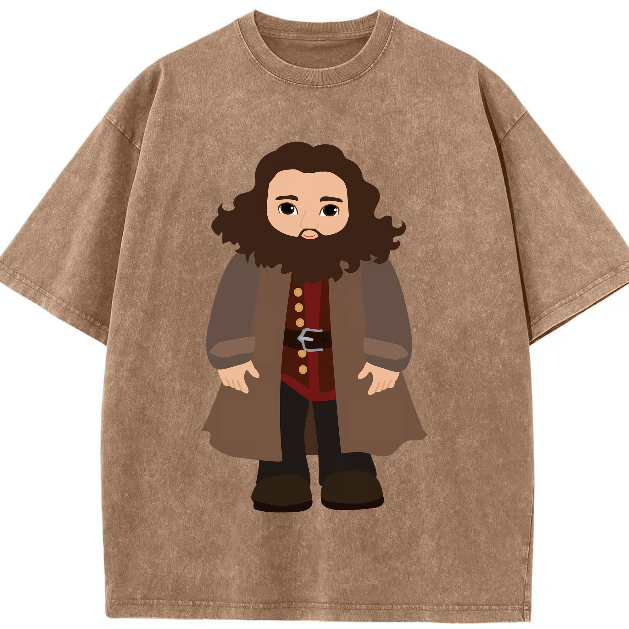 （画像用） Harry Potter ハリー・ポッターシリーズ 綿100% ヴィンテージ風 半袖Tシャツ（フロントプリント）