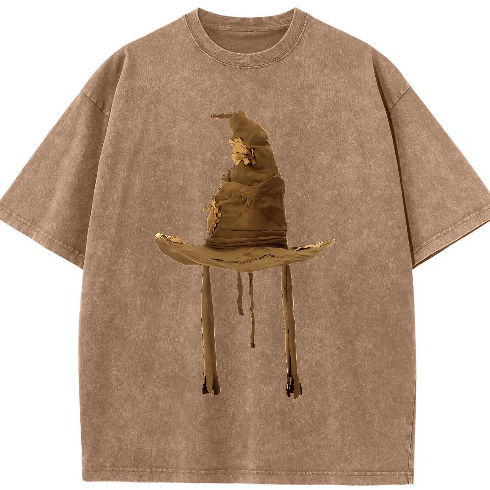 （画像用） Harry Potter ハリー・ポッターシリーズ 綿100% ヴィンテージ風 半袖Tシャツ（フロントプリント）