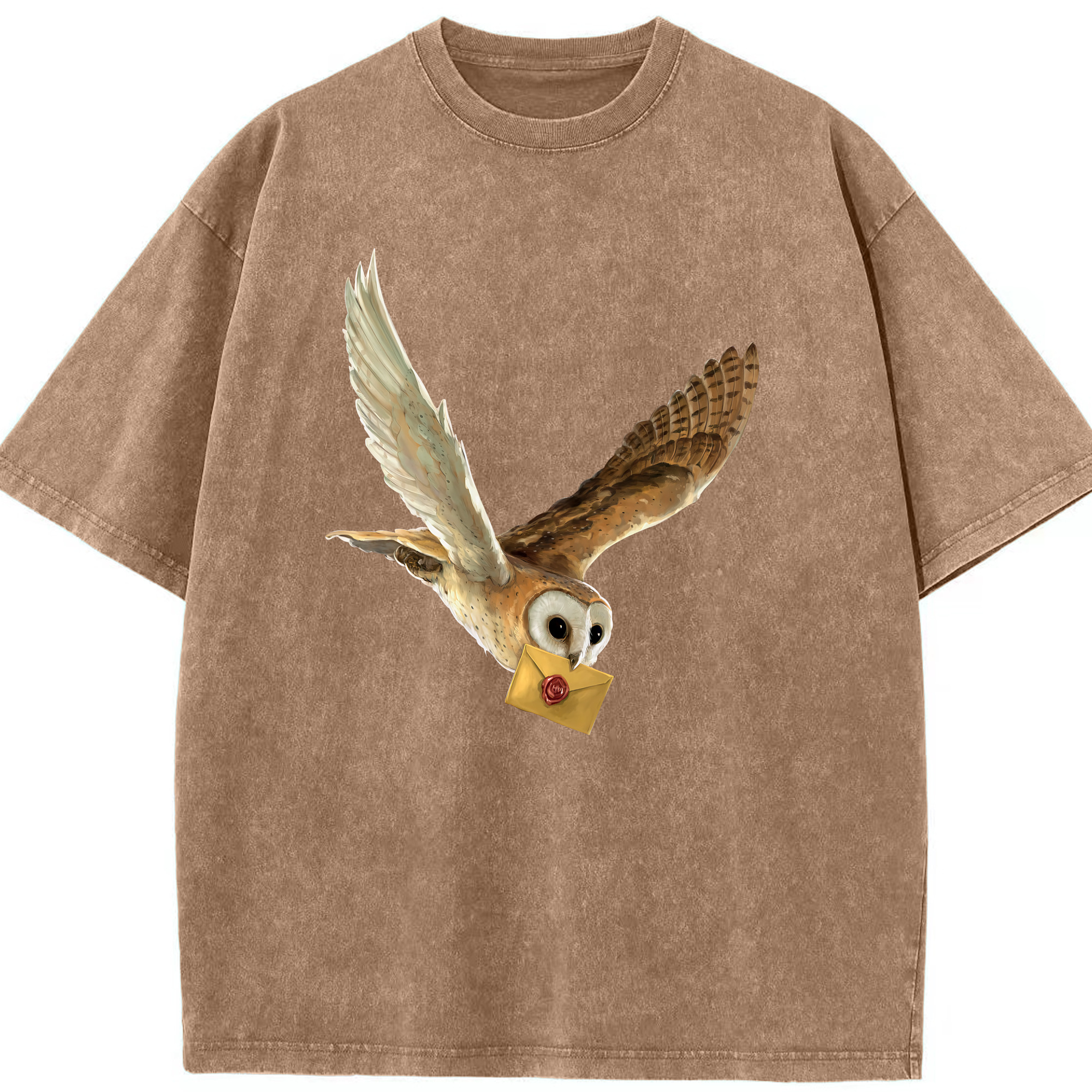 （画像用） Harry Potter ハリー・ポッターシリーズ 綿100% ヴィンテージ風 半袖Tシャツ（フロントプリント）