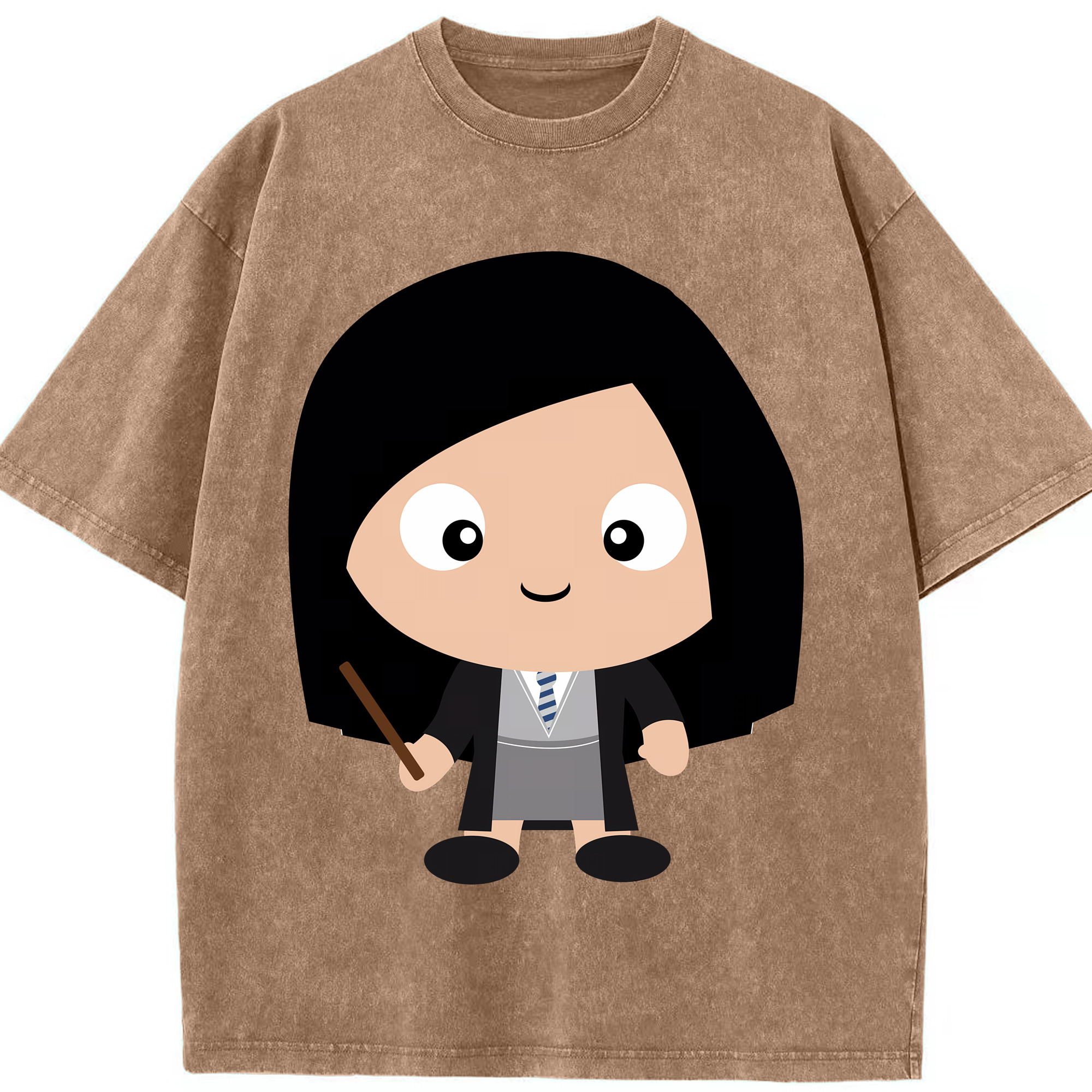（画像用） Harry Potter ハリー・ポッターシリーズ 綿100% ヴィンテージ風 半袖Tシャツ（フロントプリント）
