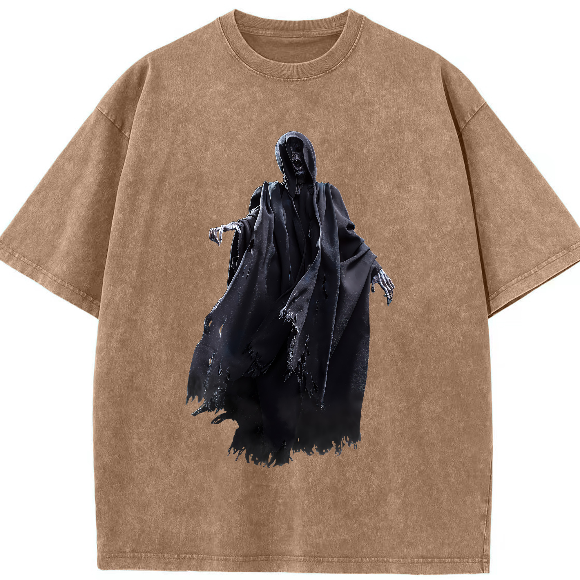 （画像用） Harry Potter ハリー・ポッターシリーズ 綿100% ヴィンテージ風 半袖Tシャツ（フロントプリント）