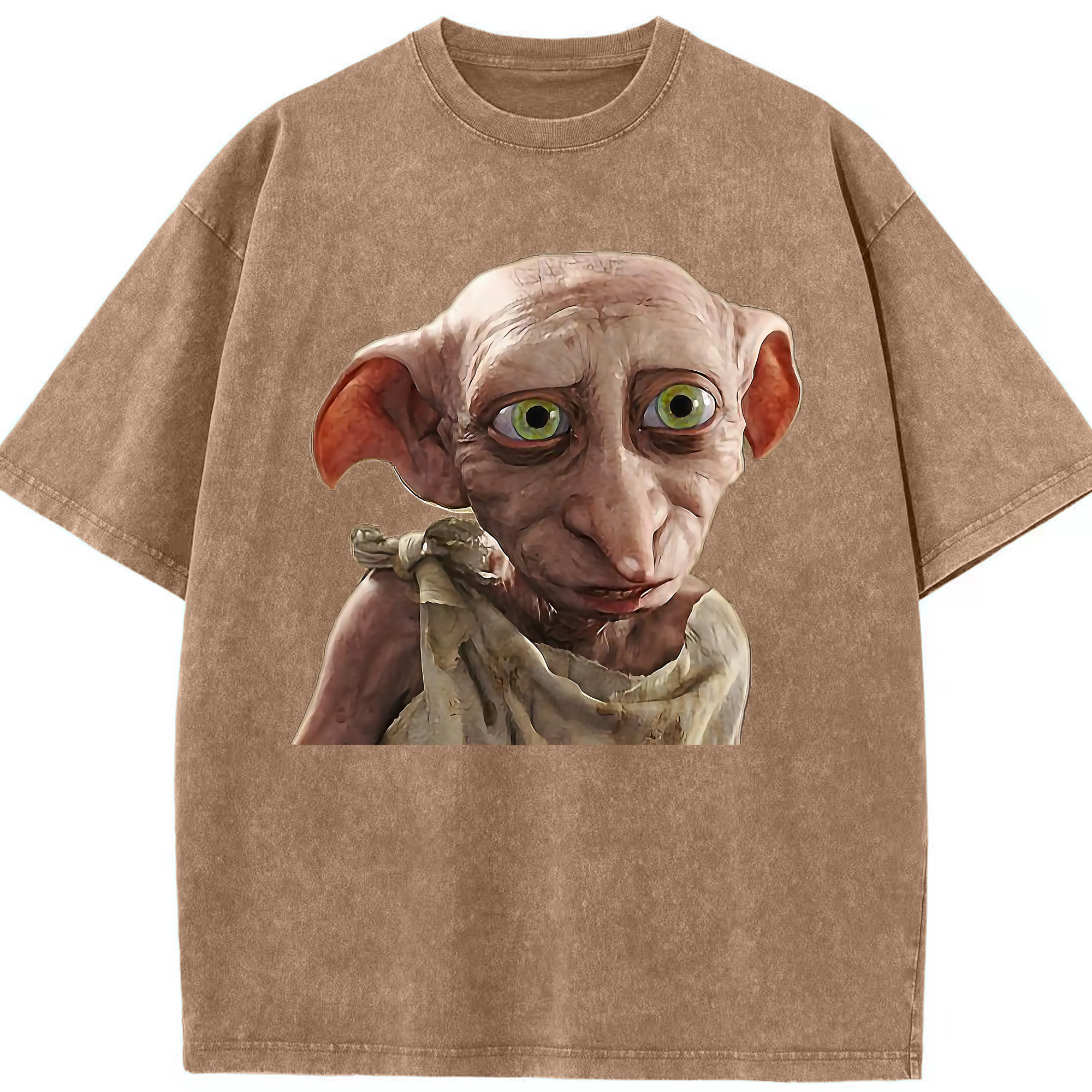 （画像用） Harry Potter ハリー・ポッターシリーズ 綿100% ヴィンテージ風 半袖Tシャツ（フロントプリント）