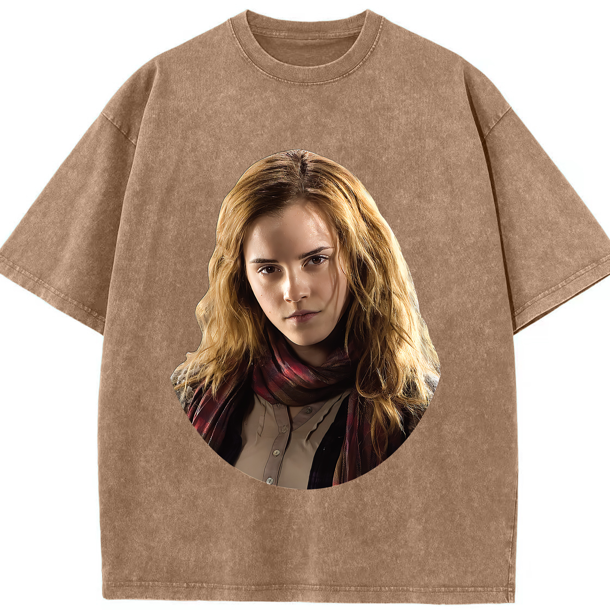 （画像用） Harry Potter ハリー・ポッターシリーズ 綿100% ヴィンテージ風 半袖Tシャツ（フロントプリント）