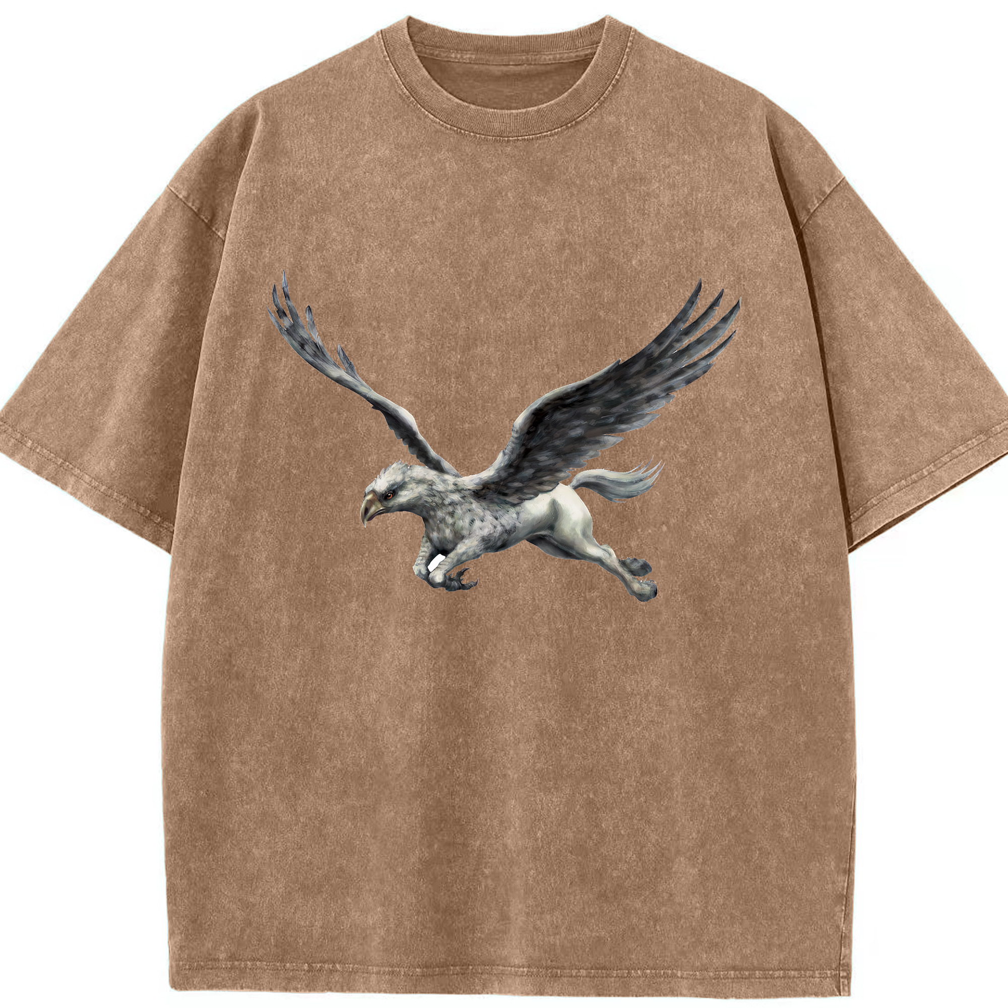 （画像用） Harry Potter ハリー・ポッターシリーズ 綿100% ヴィンテージ風 半袖Tシャツ（フロントプリント）
