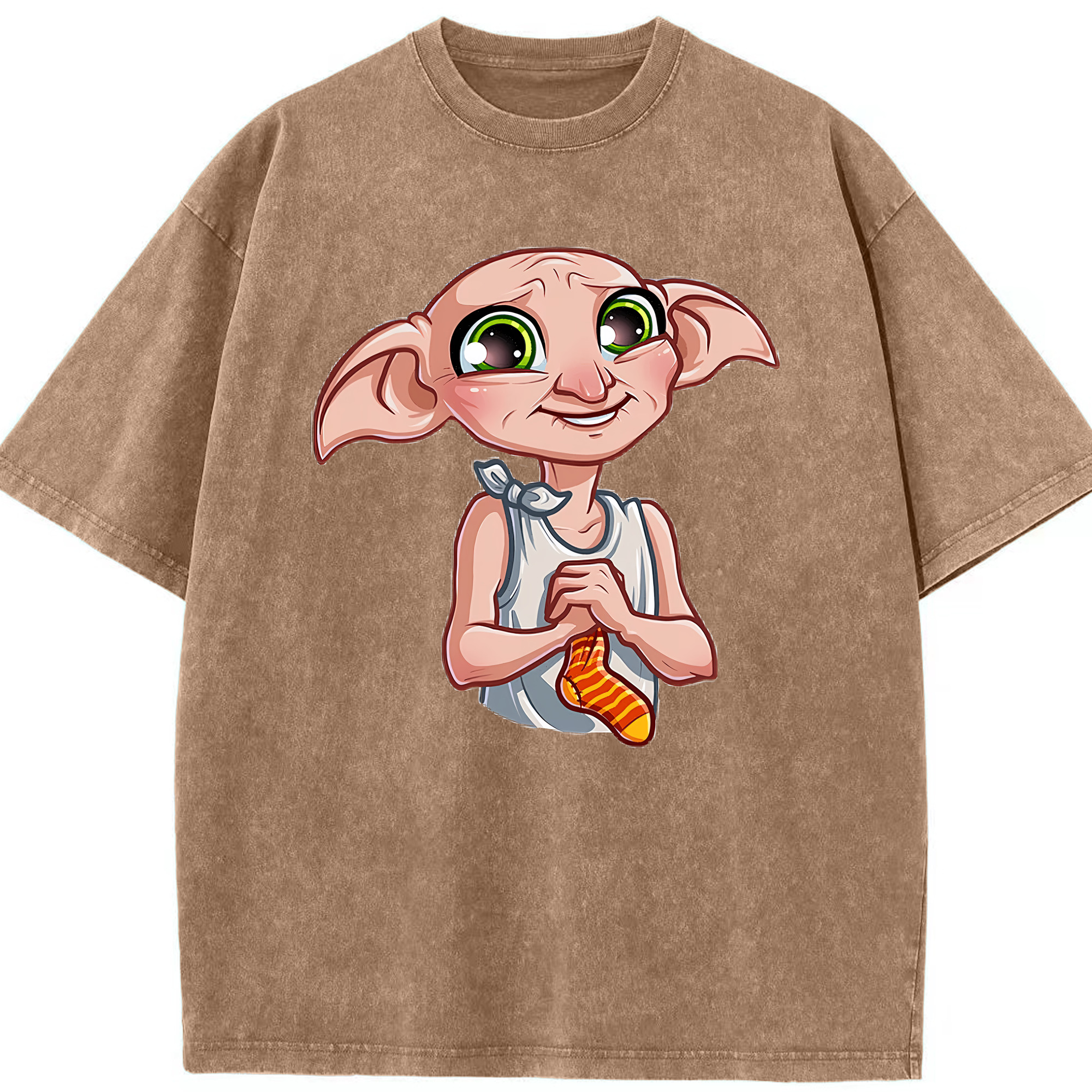 （画像用） Harry Potter ハリー・ポッターシリーズ 綿100% ヴィンテージ風 半袖Tシャツ（フロントプリント）