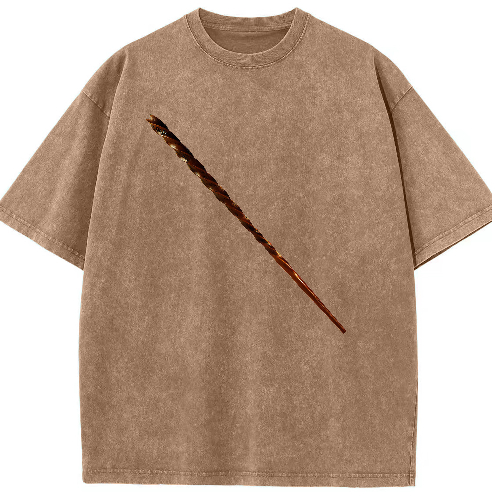 （画像用） Harry Potter ハリー・ポッターシリーズ 綿100% ヴィンテージ風 半袖Tシャツ（フロントプリント）