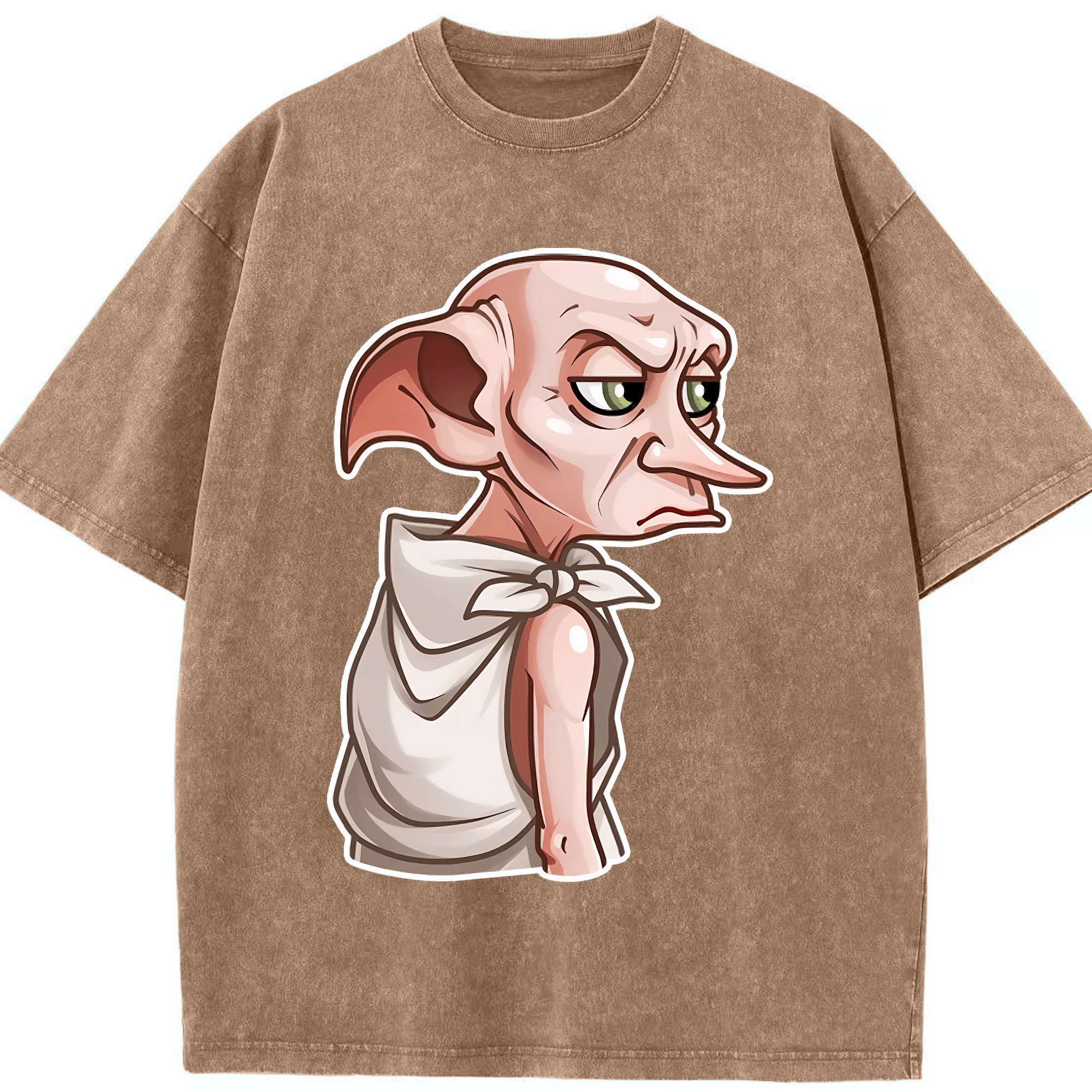 （画像用） Harry Potter ハリー・ポッターシリーズ 綿100% ヴィンテージ風 半袖Tシャツ（フロントプリント）