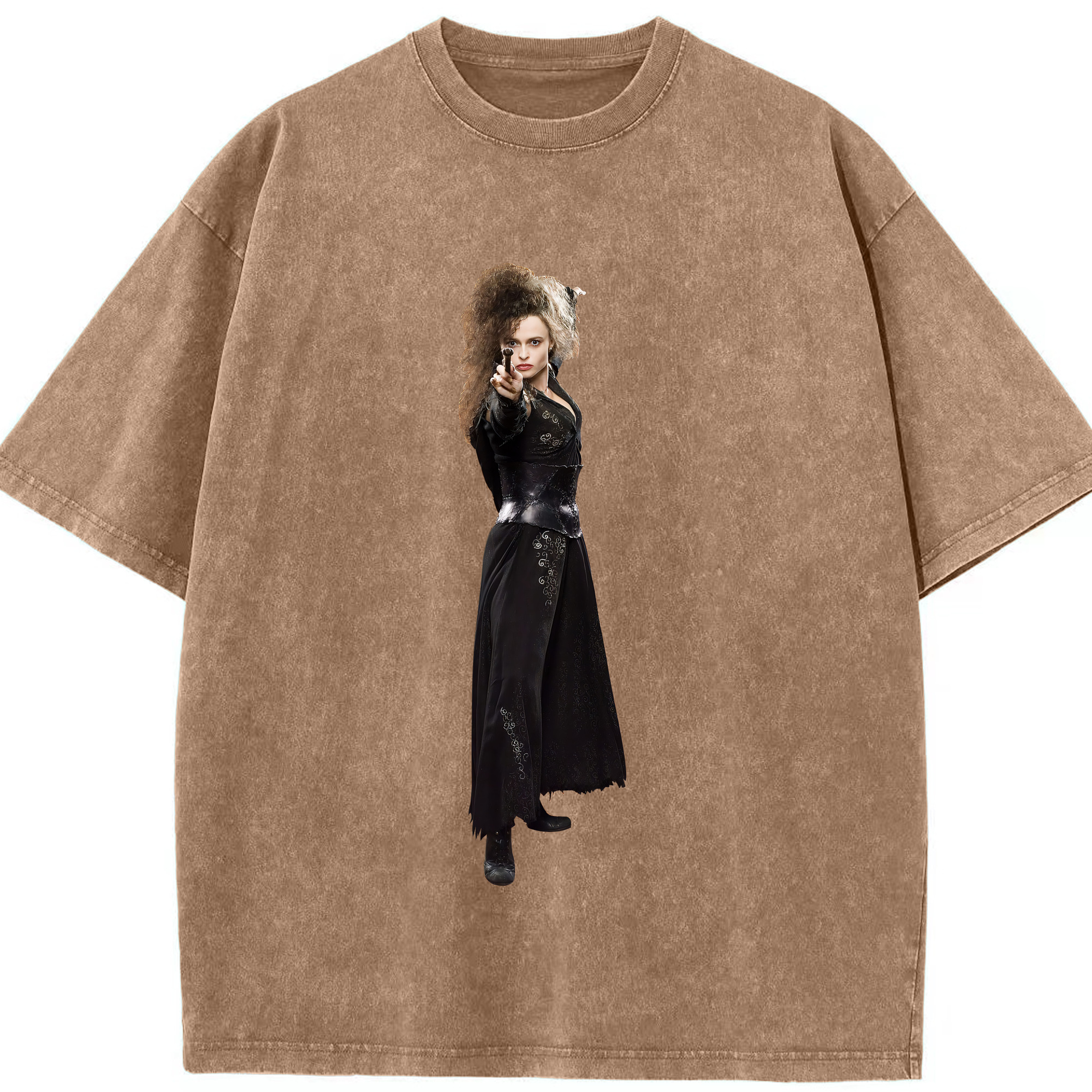 （画像用） Harry Potter ハリー・ポッターシリーズ 綿100% ヴィンテージ風 半袖Tシャツ（フロントプリント）