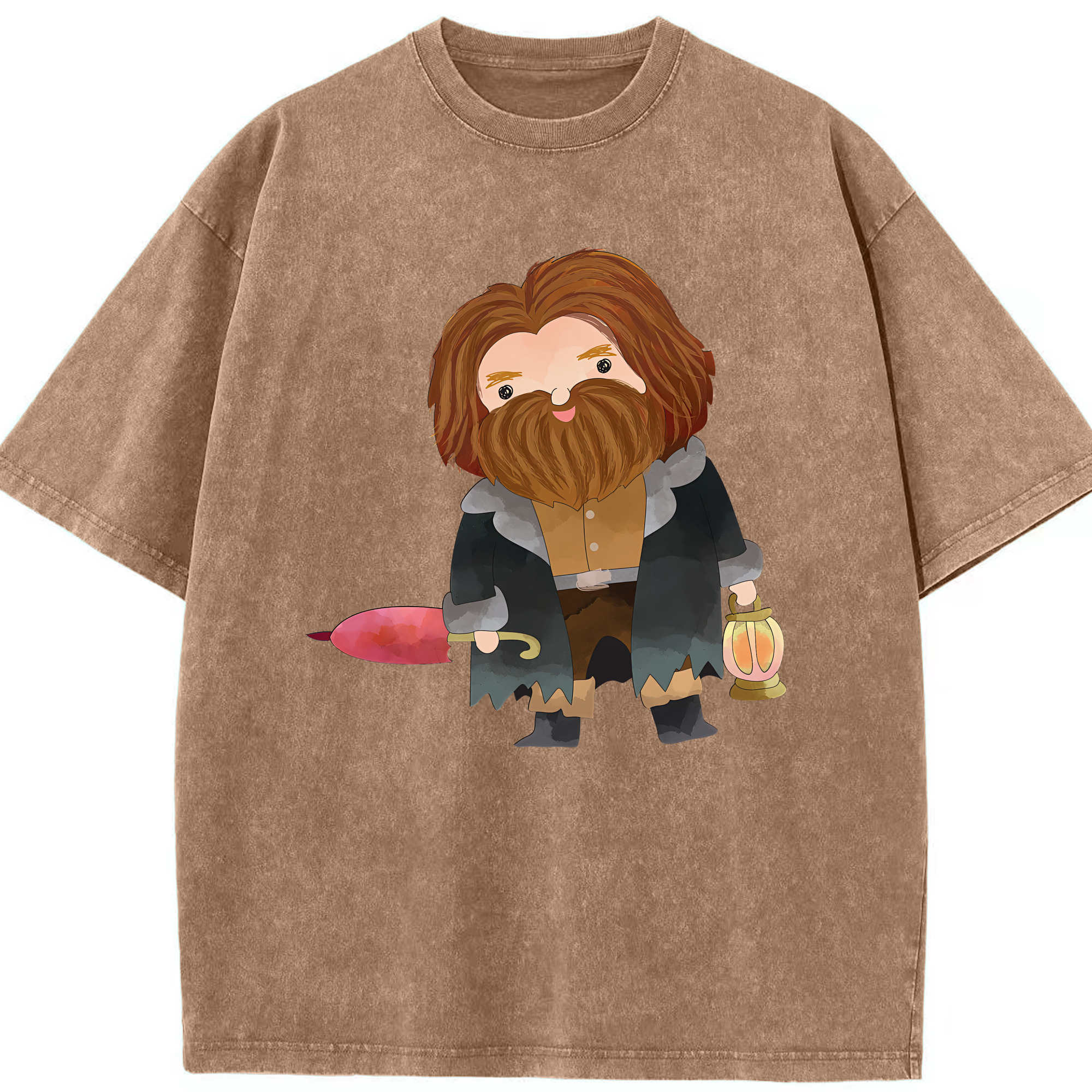 （画像用） Harry Potter ハリー・ポッターシリーズ 綿100% ヴィンテージ風 半袖Tシャツ（フロントプリント）