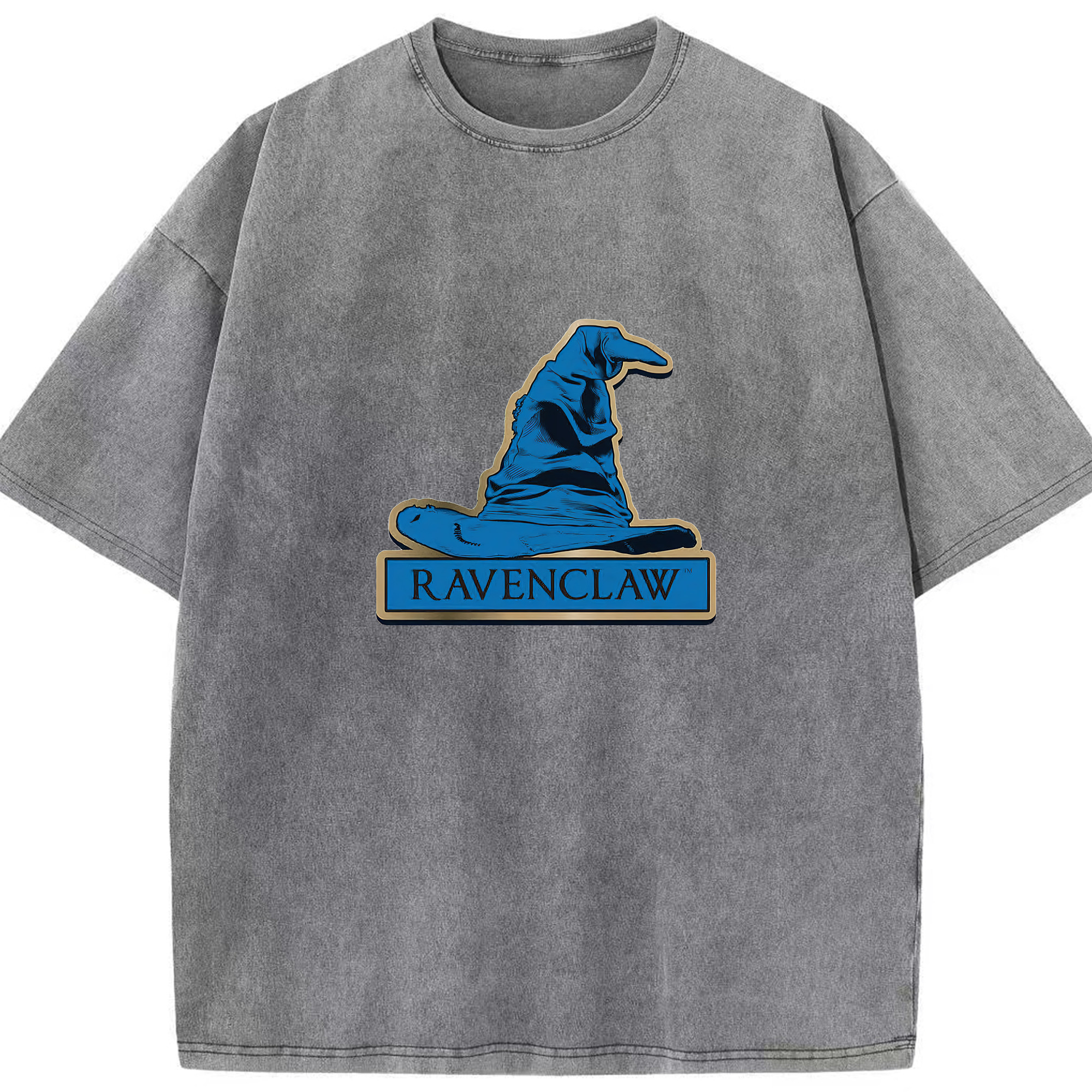 （画像用） Harry Potter ハリー・ポッターシリーズ 綿100% ヴィンテージ風 半袖Tシャツ（フロントプリント）