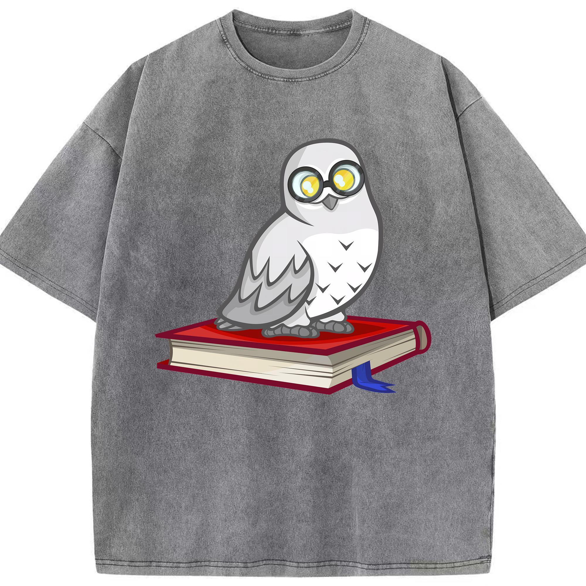 （画像用） Harry Potter ハリー・ポッターシリーズ 綿100% ヴィンテージ風 半袖Tシャツ（フロントプリント）