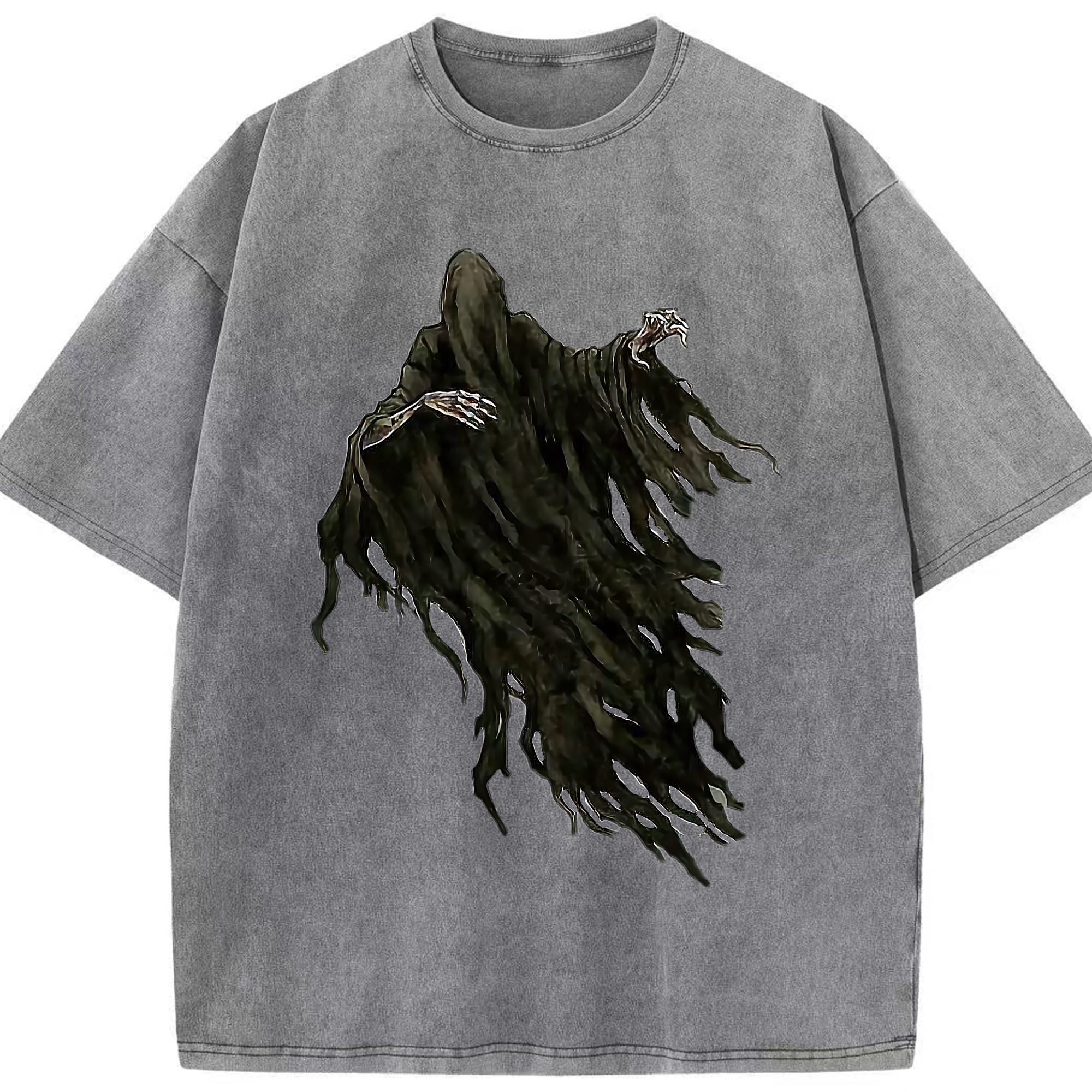 （画像用） Harry Potter ハリー・ポッターシリーズ 綿100% ヴィンテージ風 半袖Tシャツ（フロントプリント）
