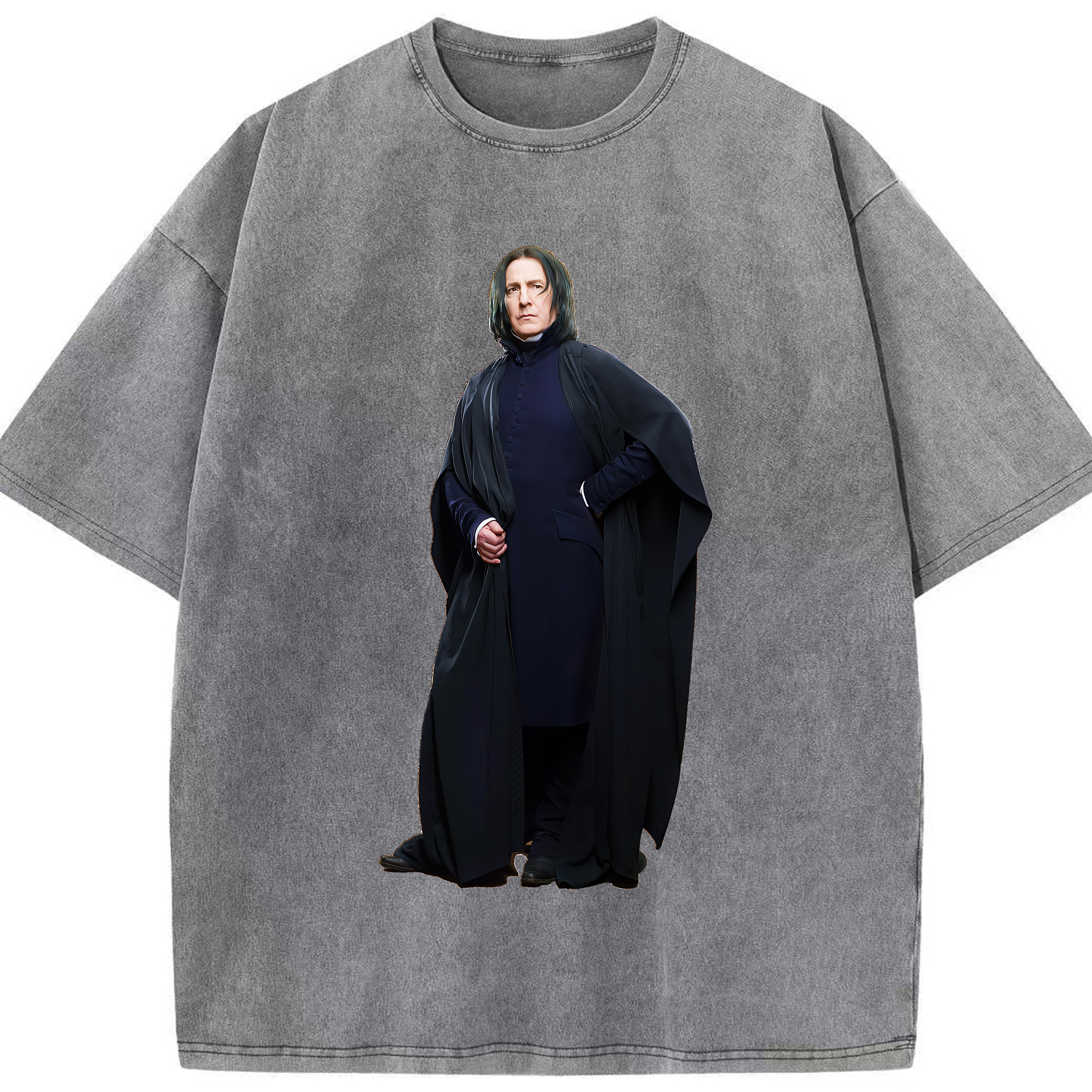 （画像用） Harry Potter ハリー・ポッターシリーズ 綿100% ヴィンテージ風 半袖Tシャツ（フロントプリント）