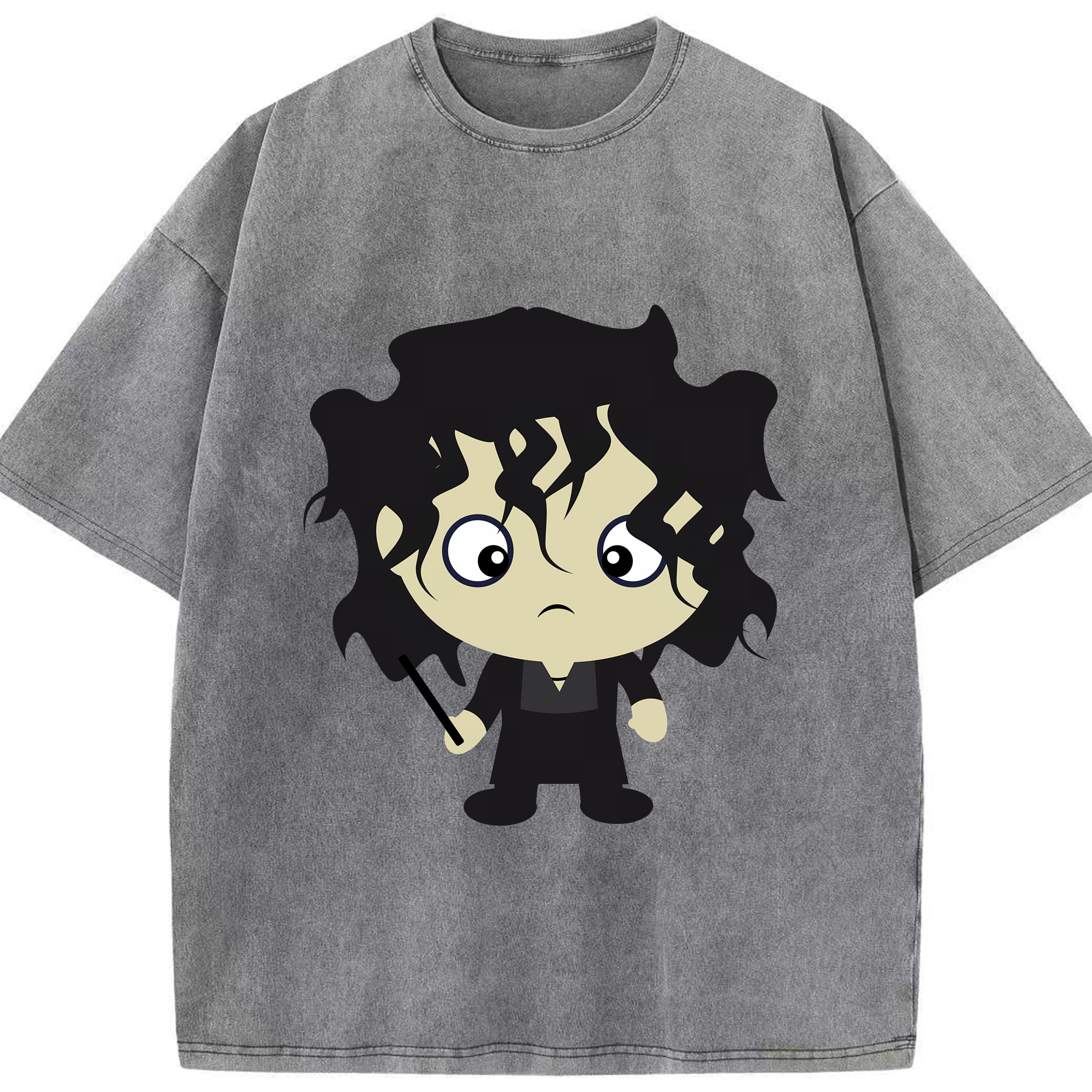 （画像用） Harry Potter ハリー・ポッターシリーズ 綿100% ヴィンテージ風 半袖Tシャツ（フロントプリント）