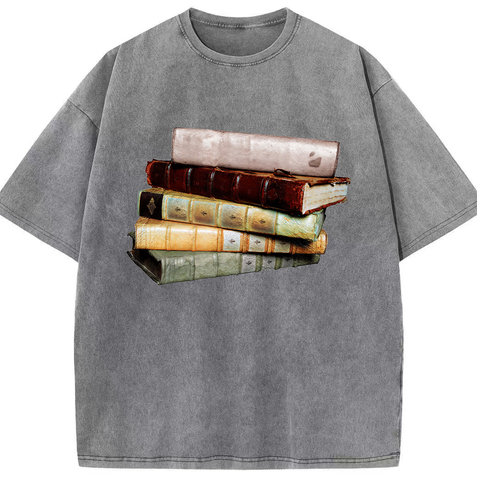 （画像用） Harry Potter ハリー・ポッターシリーズ 綿100% ヴィンテージ風 半袖Tシャツ（フロントプリント）