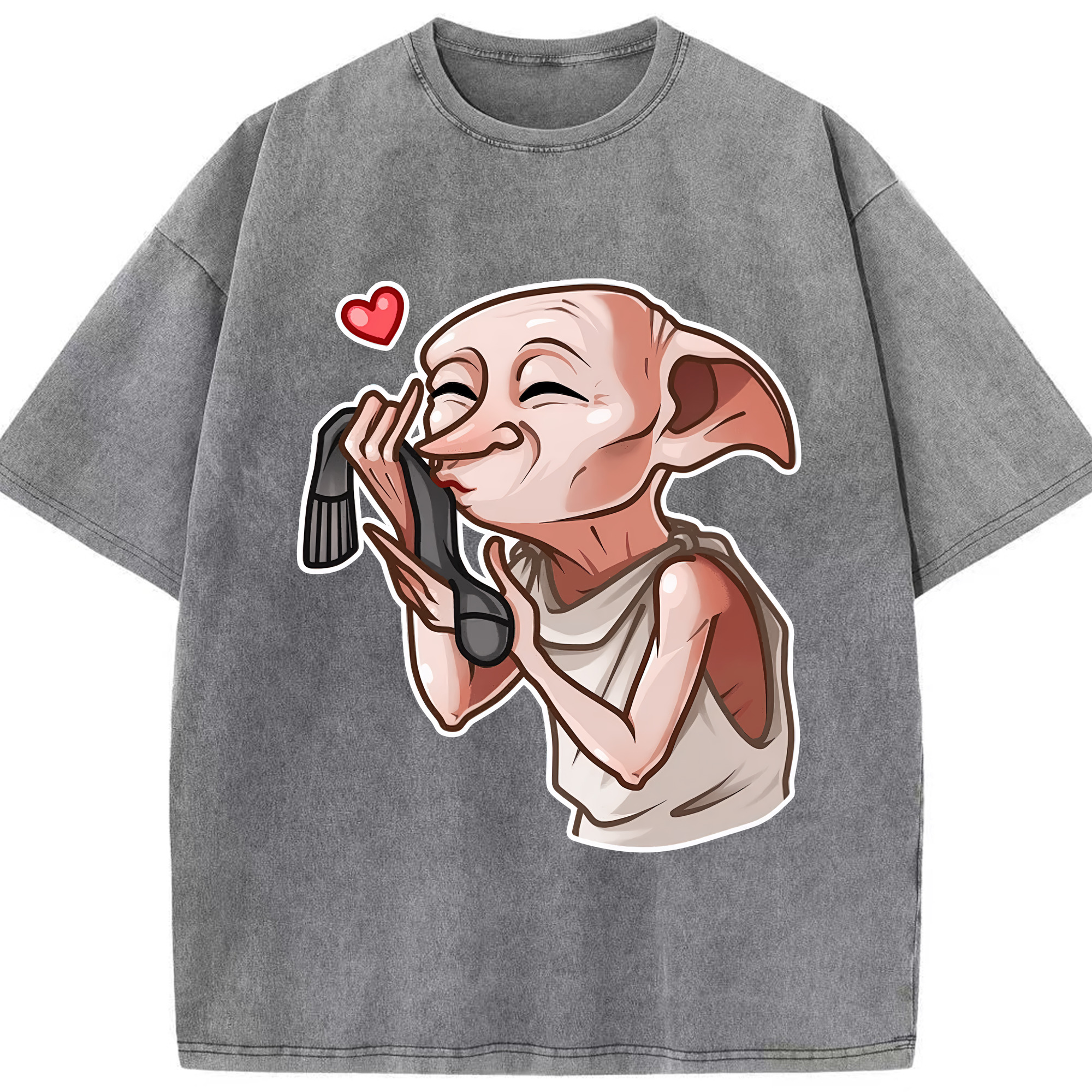 （画像用） Harry Potter ハリー・ポッターシリーズ 綿100% ヴィンテージ風 半袖Tシャツ（フロントプリント）