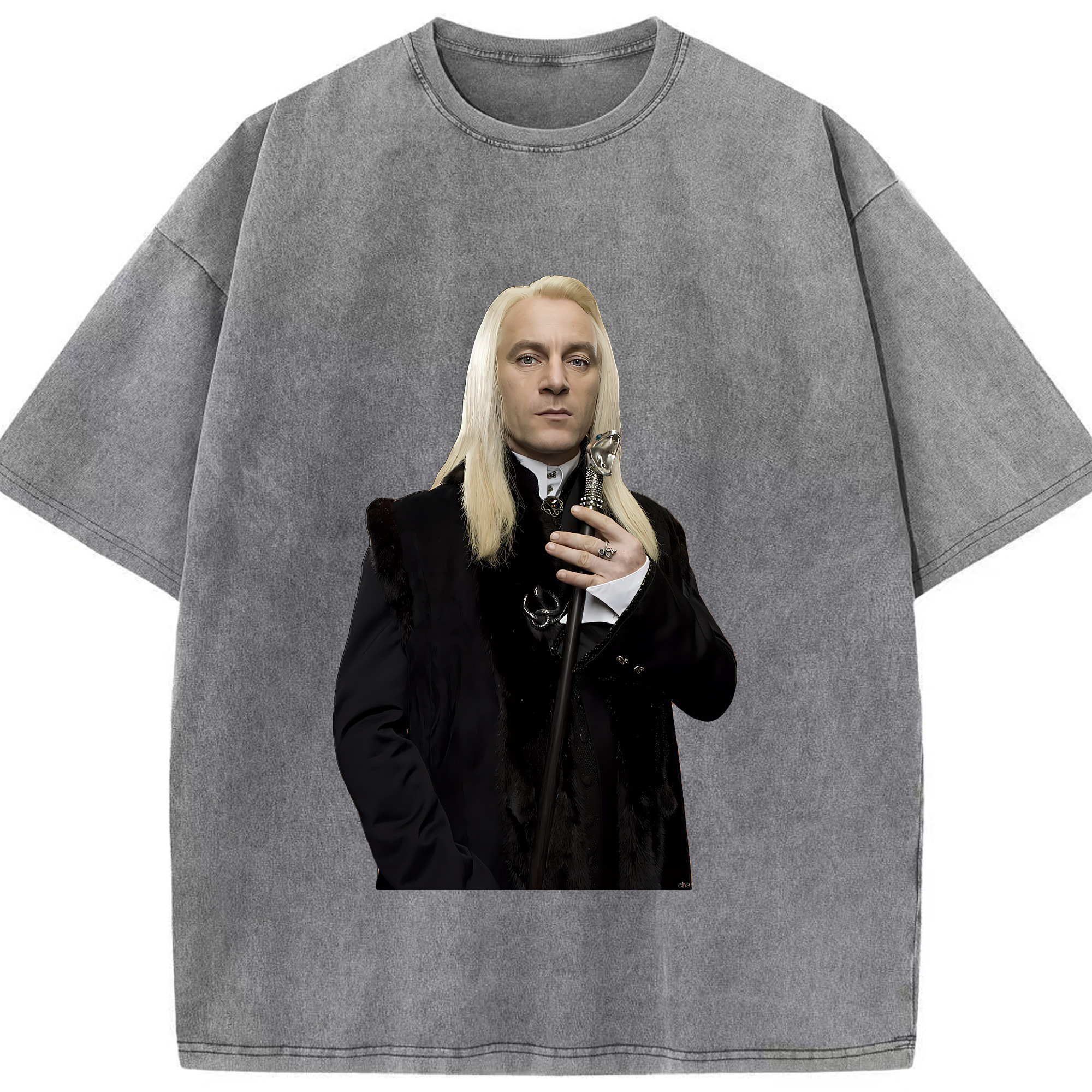 （画像用） Harry Potter ハリー・ポッターシリーズ 綿100% ヴィンテージ風 半袖Tシャツ（フロントプリント）