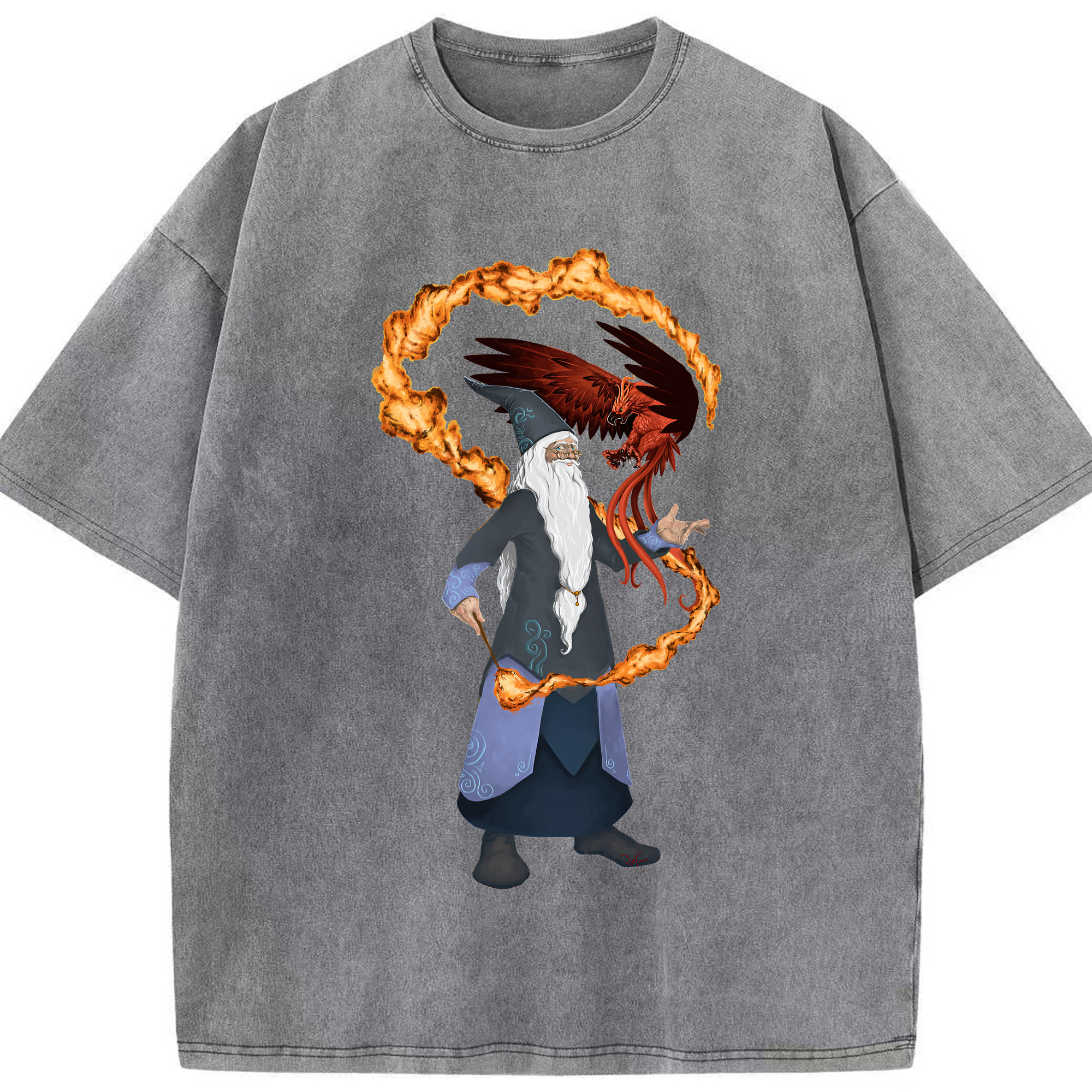 （画像用） Harry Potter ハリー・ポッターシリーズ 綿100% ヴィンテージ風 半袖Tシャツ（フロントプリント）