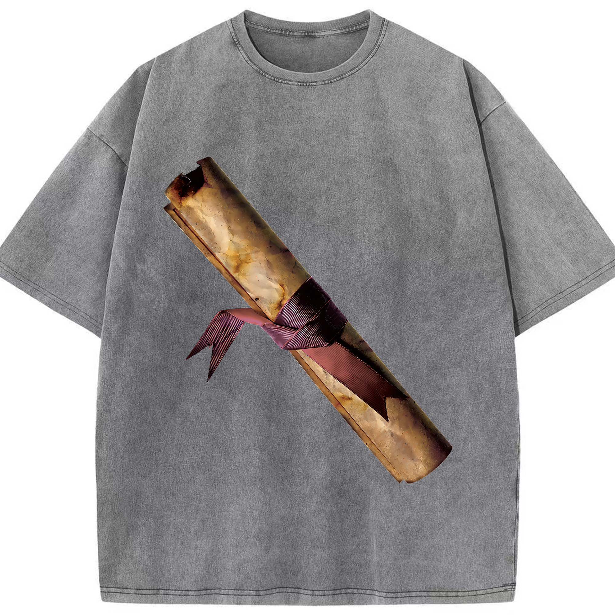 （画像用） Harry Potter ハリー・ポッターシリーズ 綿100% ヴィンテージ風 半袖Tシャツ（フロントプリント）