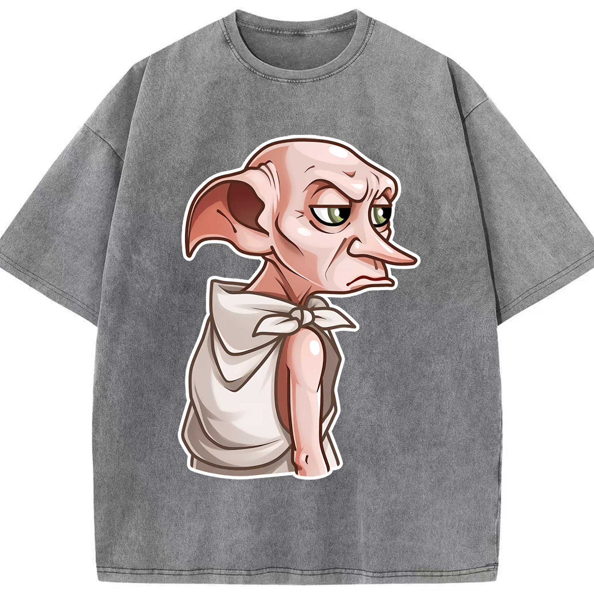 （画像用） Harry Potter ハリー・ポッターシリーズ 綿100% ヴィンテージ風 半袖Tシャツ（フロントプリント）
