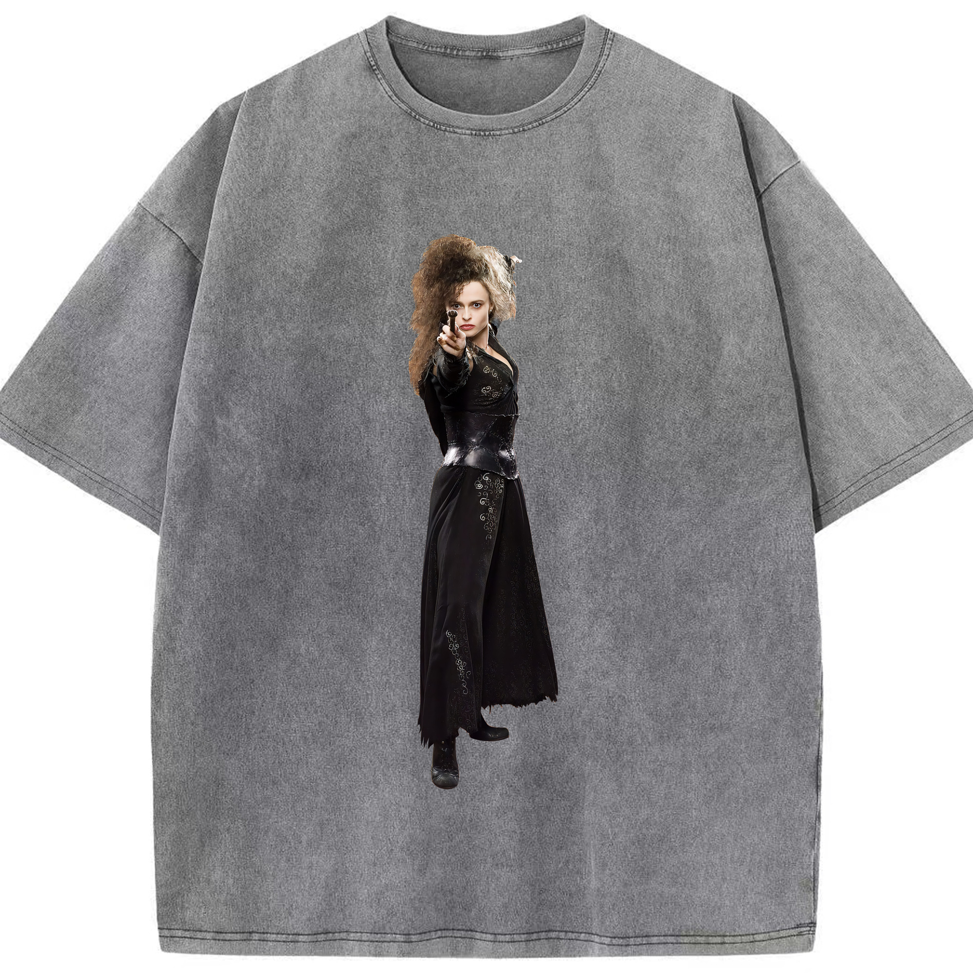 （画像用） Harry Potter ハリー・ポッターシリーズ 綿100% ヴィンテージ風 半袖Tシャツ（フロントプリント）
