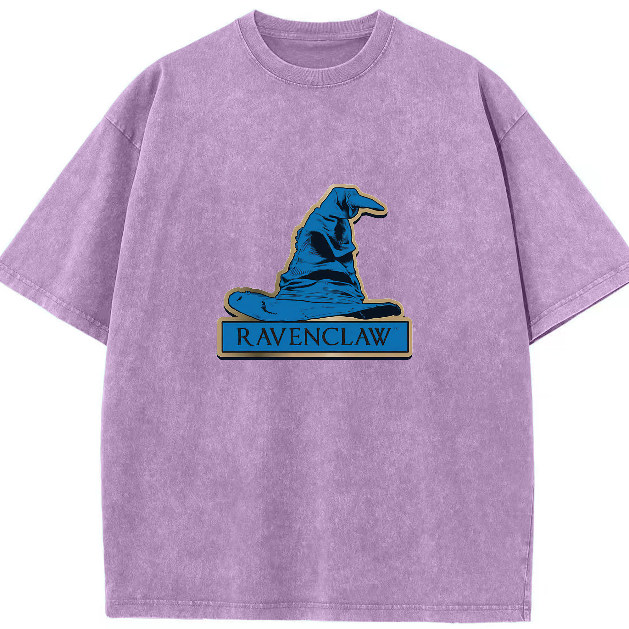 （画像用） Harry Potter ハリー・ポッターシリーズ 綿100% ヴィンテージ風 半袖Tシャツ（フロントプリント）