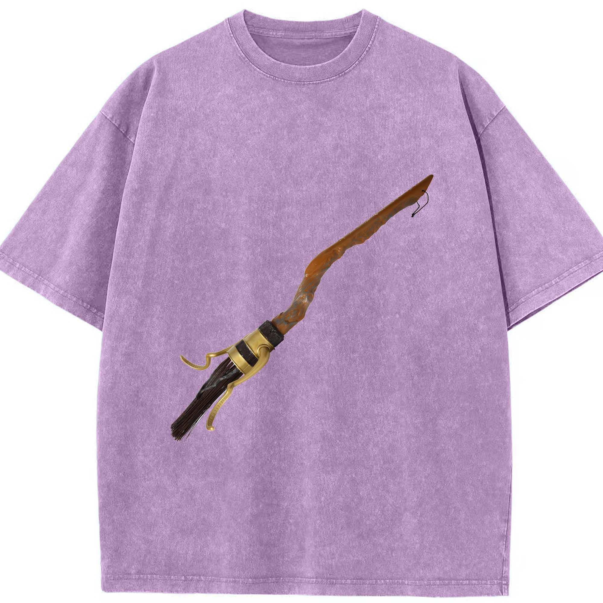 （画像用） Harry Potter ハリー・ポッターシリーズ 綿100% ヴィンテージ風 半袖Tシャツ（フロントプリント）