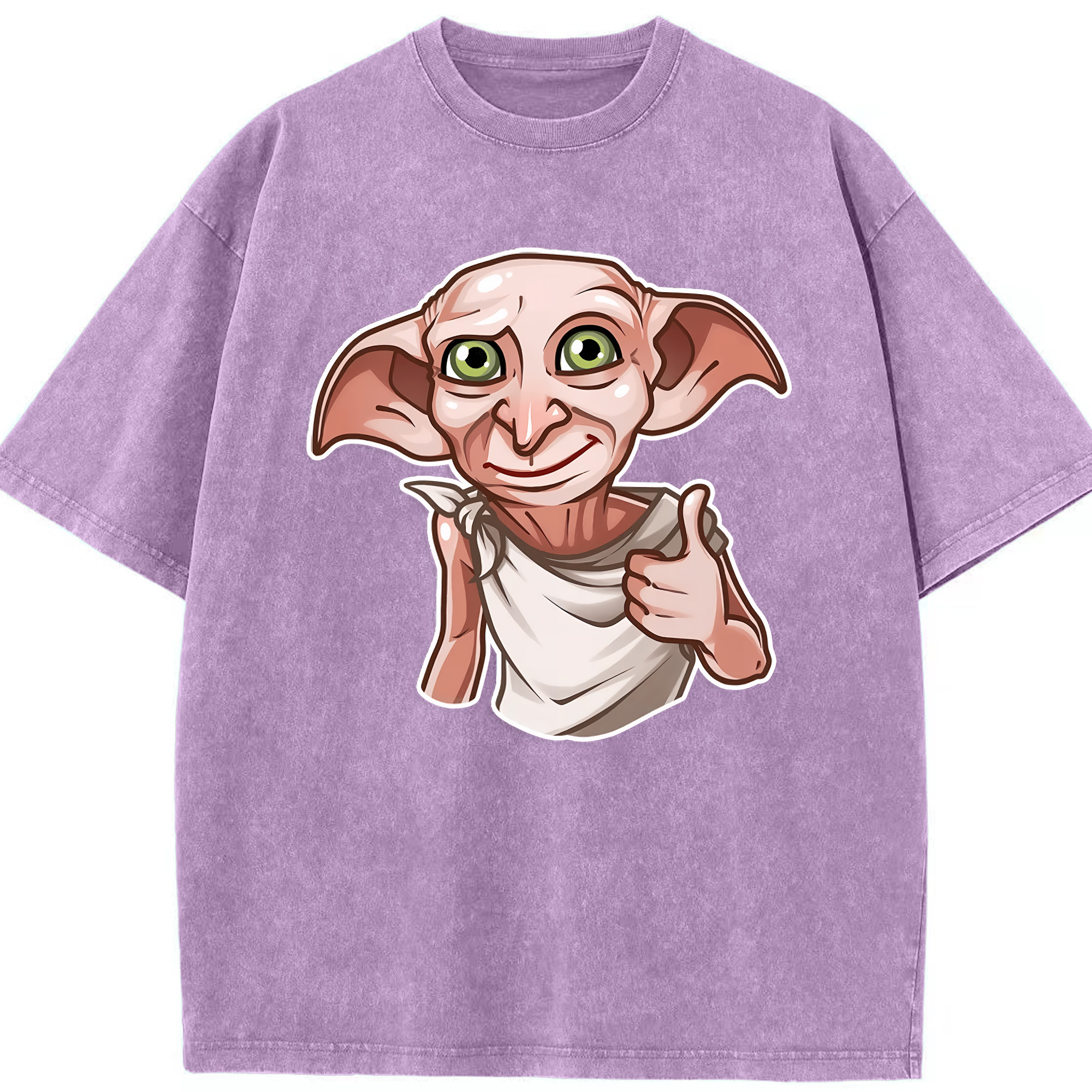 （画像用） Harry Potter ハリー・ポッターシリーズ 綿100% ヴィンテージ風 半袖Tシャツ（フロントプリント）