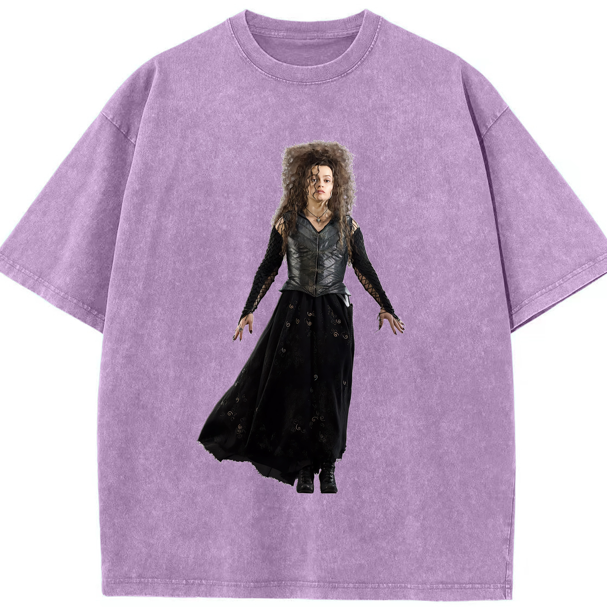 （画像用） Harry Potter ハリー・ポッターシリーズ 綿100% ヴィンテージ風 半袖Tシャツ（フロントプリント）