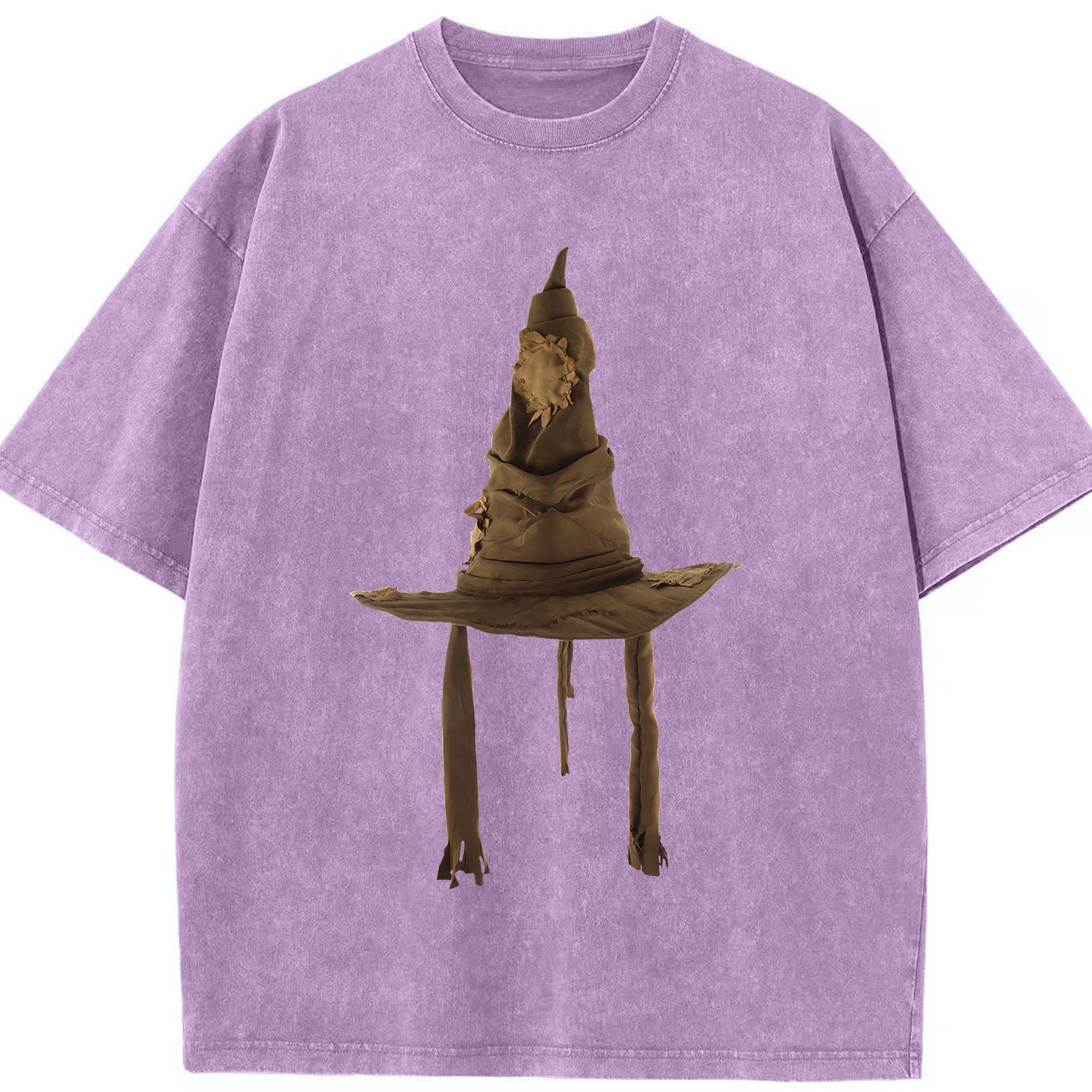 （画像用） Harry Potter ハリー・ポッターシリーズ 綿100% ヴィンテージ風 半袖Tシャツ（フロントプリント）