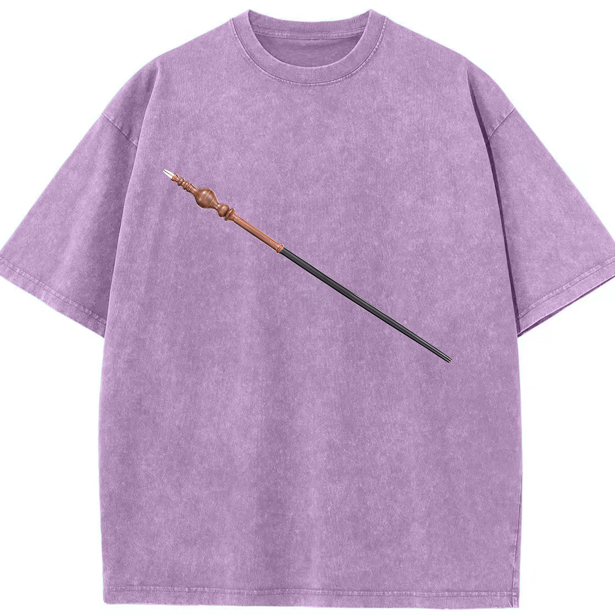 （画像用） Harry Potter ハリー・ポッターシリーズ 綿100% ヴィンテージ風 半袖Tシャツ（フロントプリント）