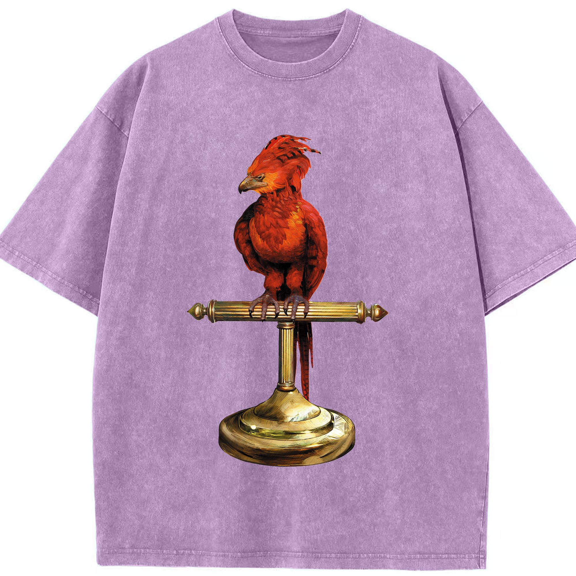 （画像用） Harry Potter ハリー・ポッターシリーズ 綿100% ヴィンテージ風 半袖Tシャツ（フロントプリント）
