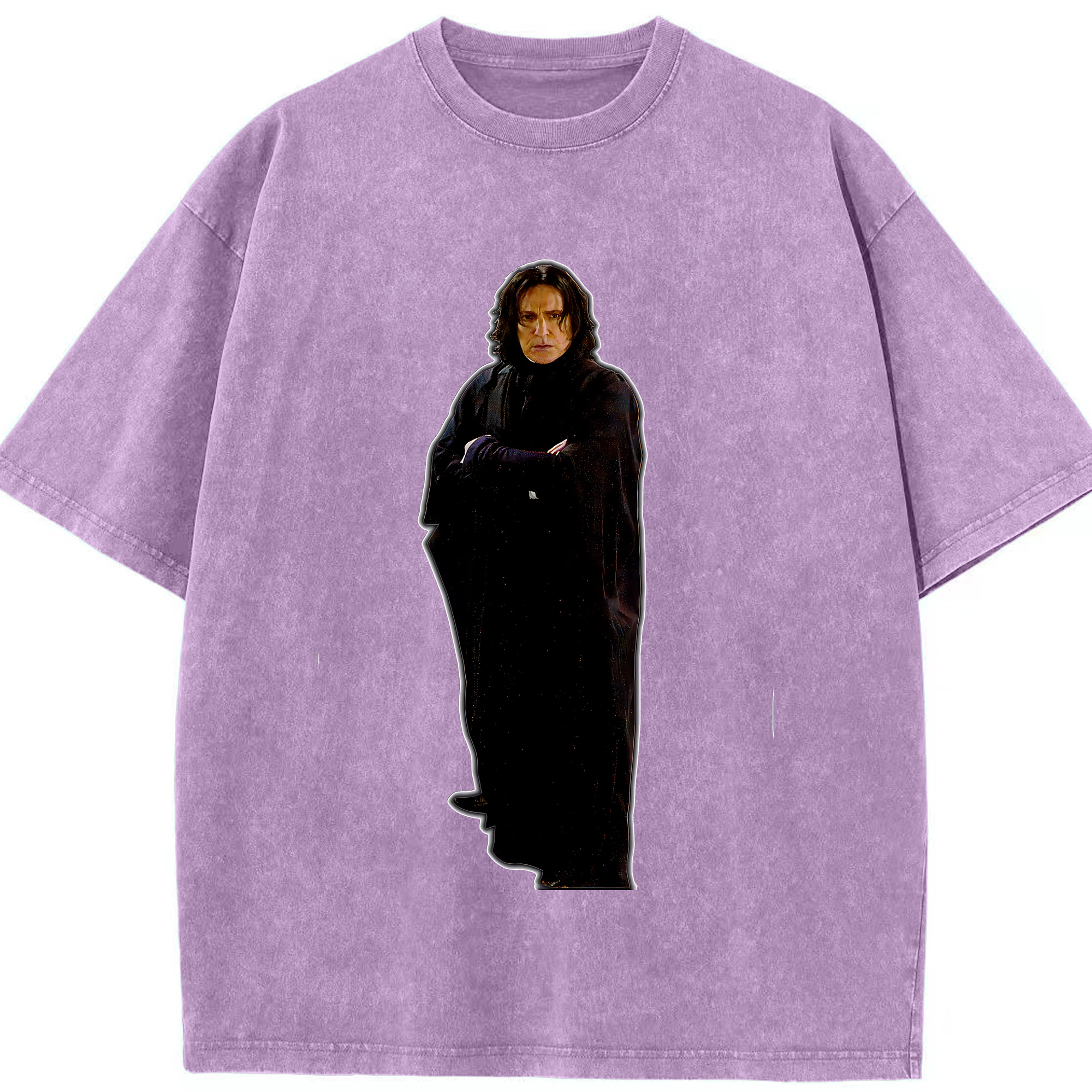 （画像用） Harry Potter ハリー・ポッターシリーズ 綿100% ヴィンテージ風 半袖Tシャツ（フロントプリント）