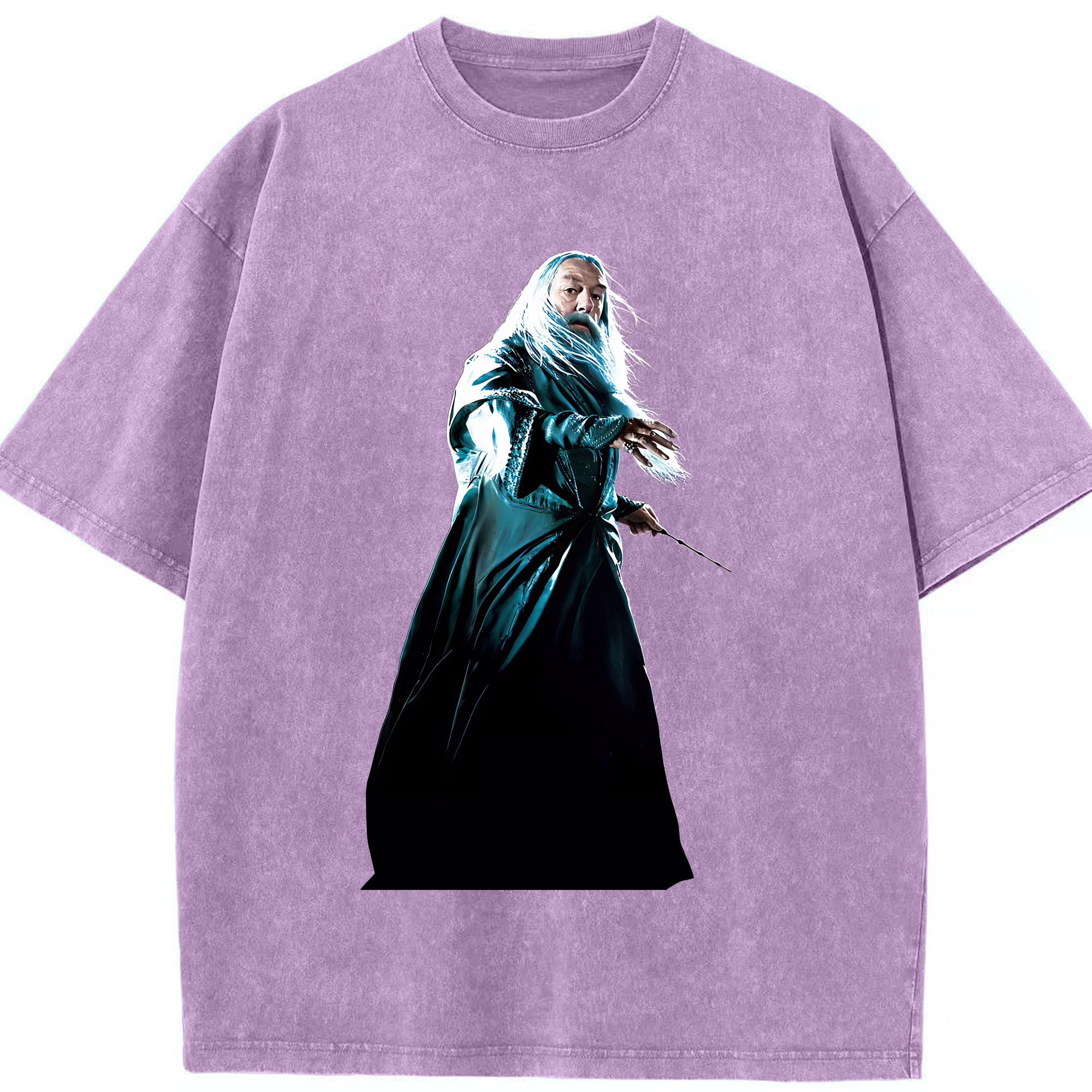 （画像用） Harry Potter ハリー・ポッターシリーズ 綿100% ヴィンテージ風 半袖Tシャツ（フロントプリント）