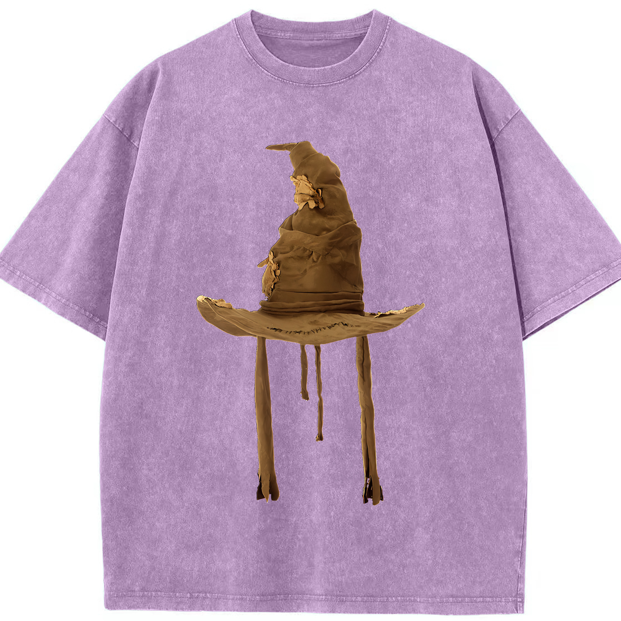（画像用） Harry Potter ハリー・ポッターシリーズ 綿100% ヴィンテージ風 半袖Tシャツ（フロントプリント）