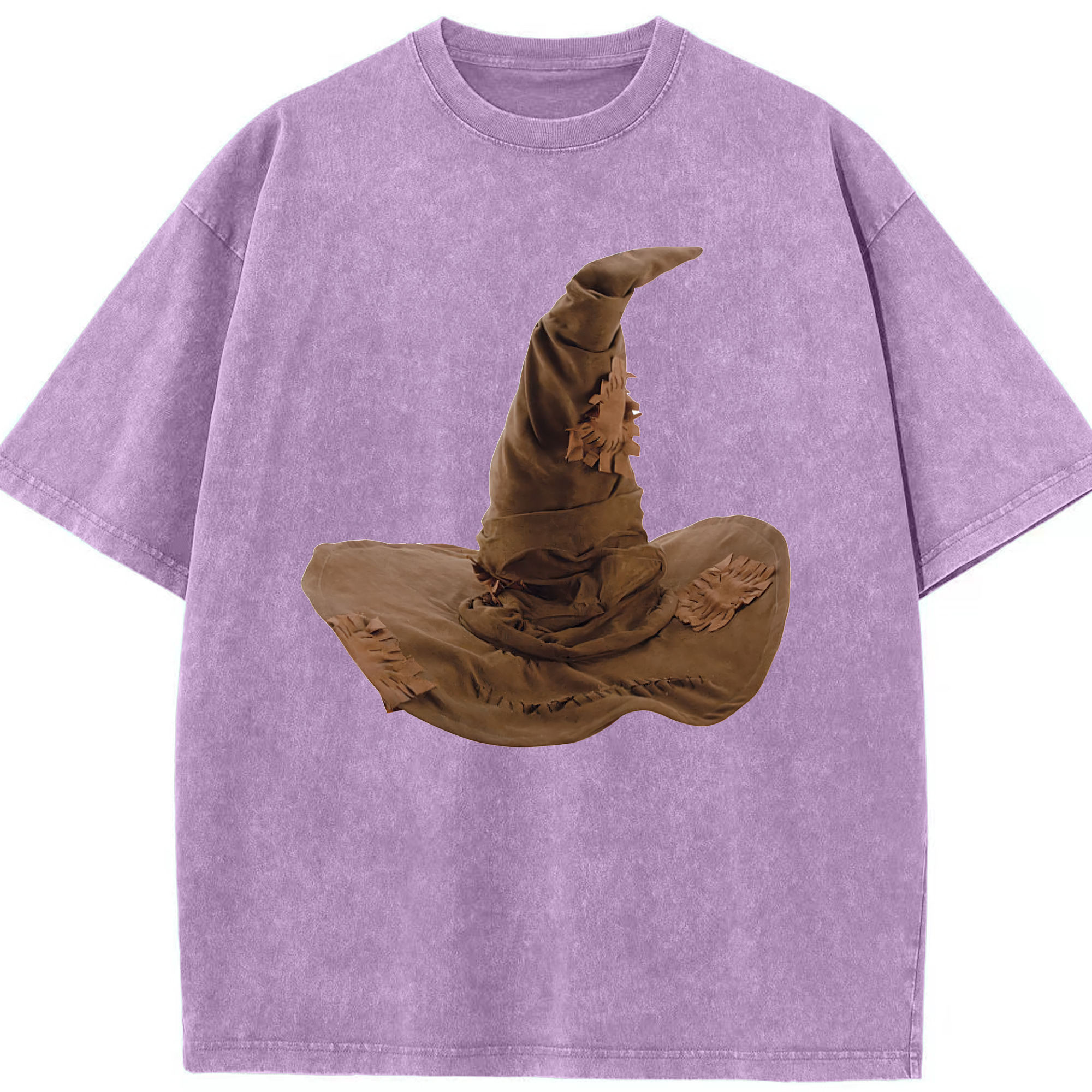 （画像用） Harry Potter ハリー・ポッターシリーズ 綿100% ヴィンテージ風 半袖Tシャツ（フロントプリント）