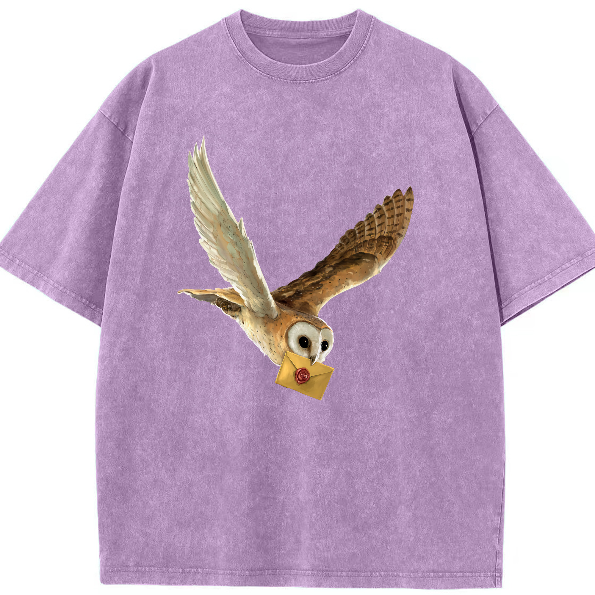 （画像用） Harry Potter ハリー・ポッターシリーズ 綿100% ヴィンテージ風 半袖Tシャツ（フロントプリント）