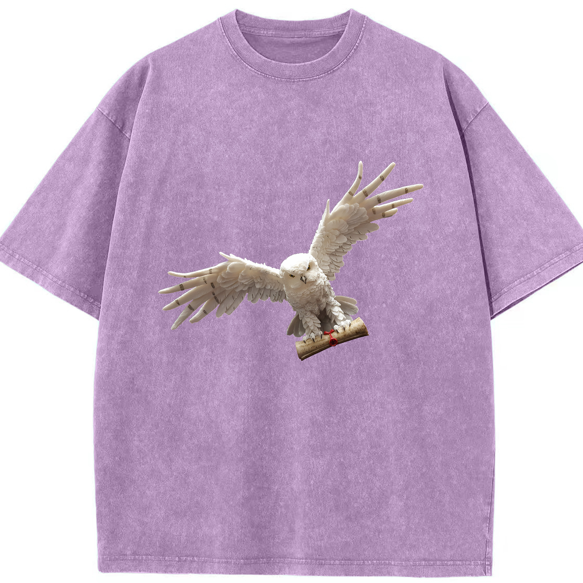 （画像用） Harry Potter ハリー・ポッターシリーズ 綿100% ヴィンテージ風 半袖Tシャツ（フロントプリント）