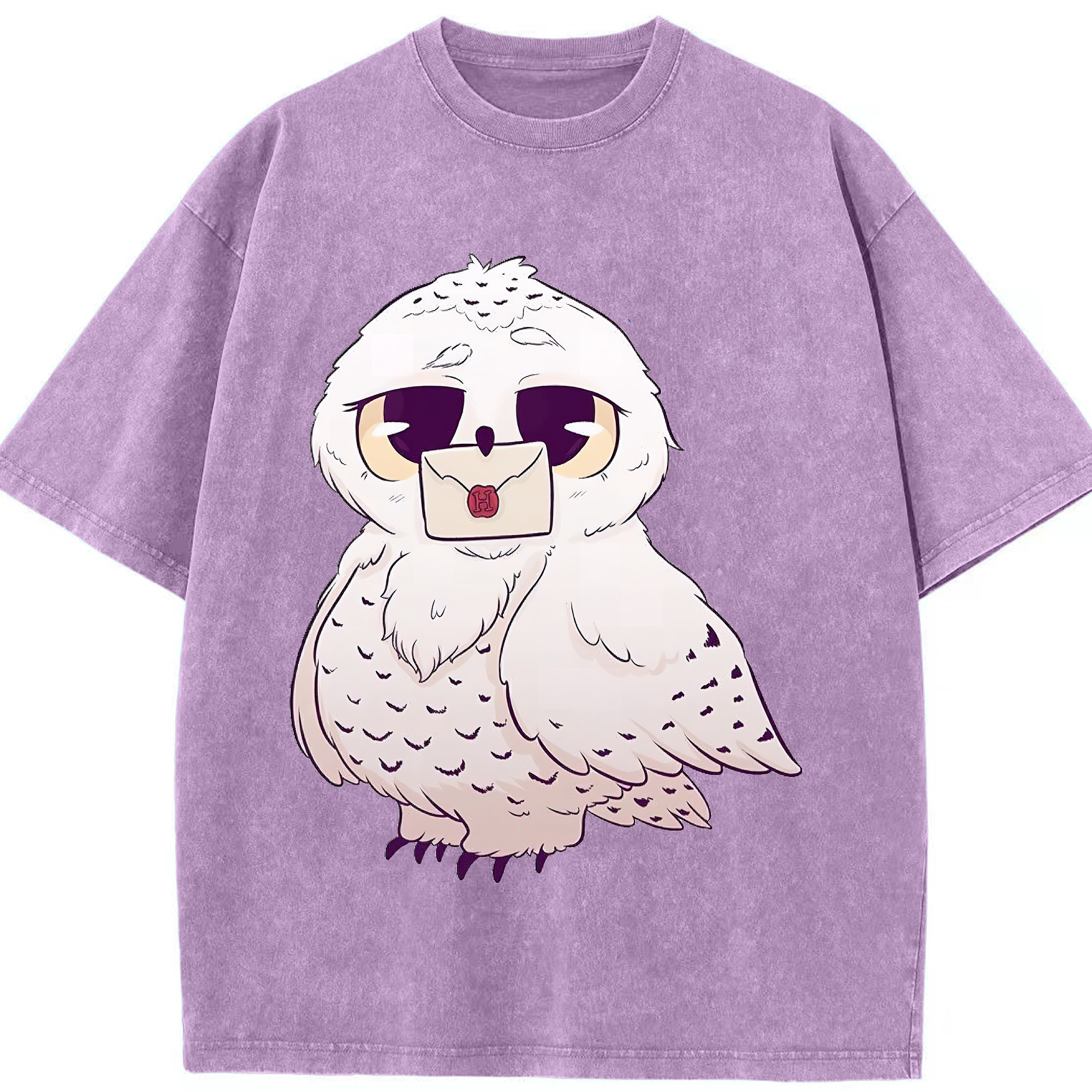 （画像用） Harry Potter ハリー・ポッターシリーズ 綿100% ヴィンテージ風 半袖Tシャツ（フロントプリント）