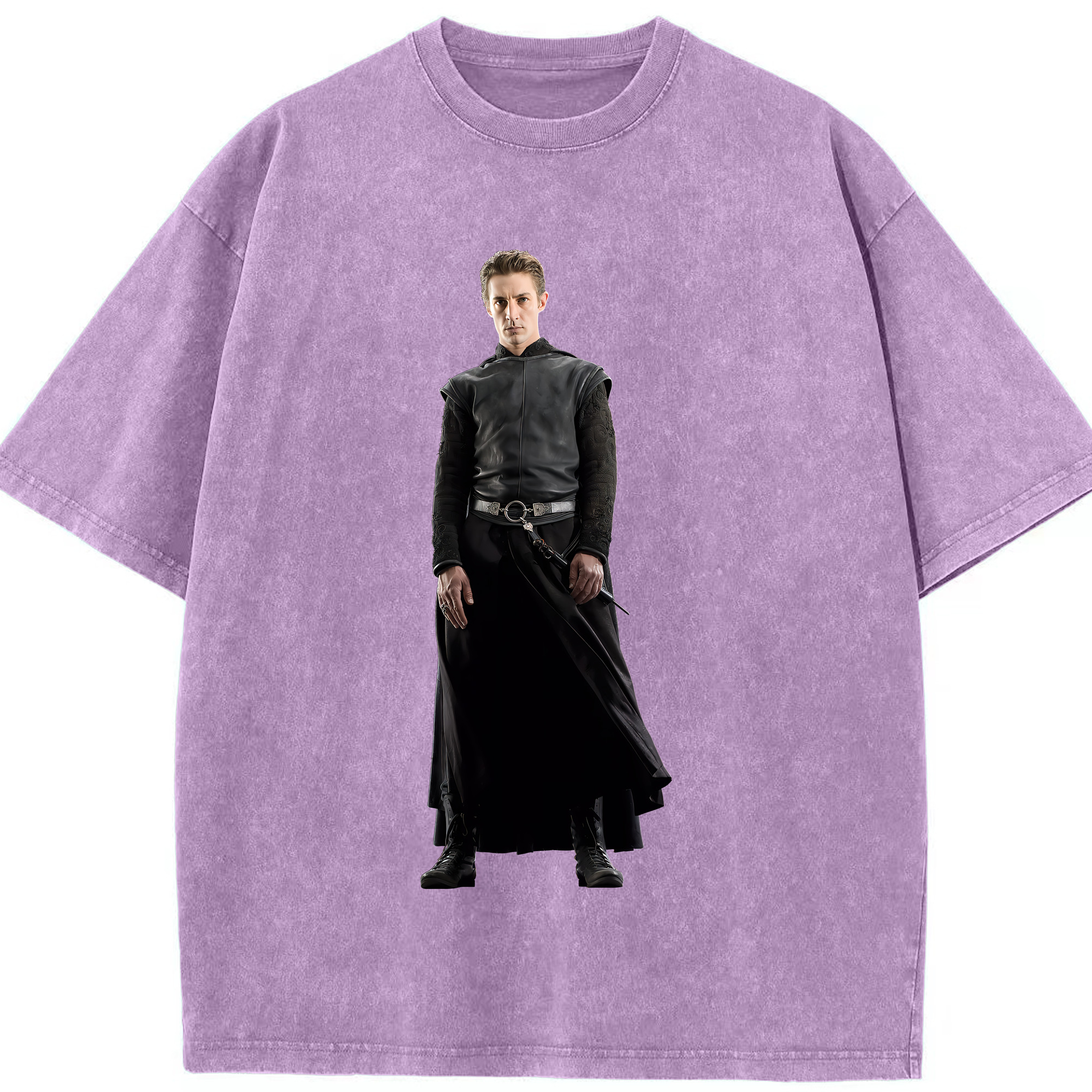 （画像用） Harry Potter ハリー・ポッターシリーズ 綿100% ヴィンテージ風 半袖Tシャツ（フロントプリント）