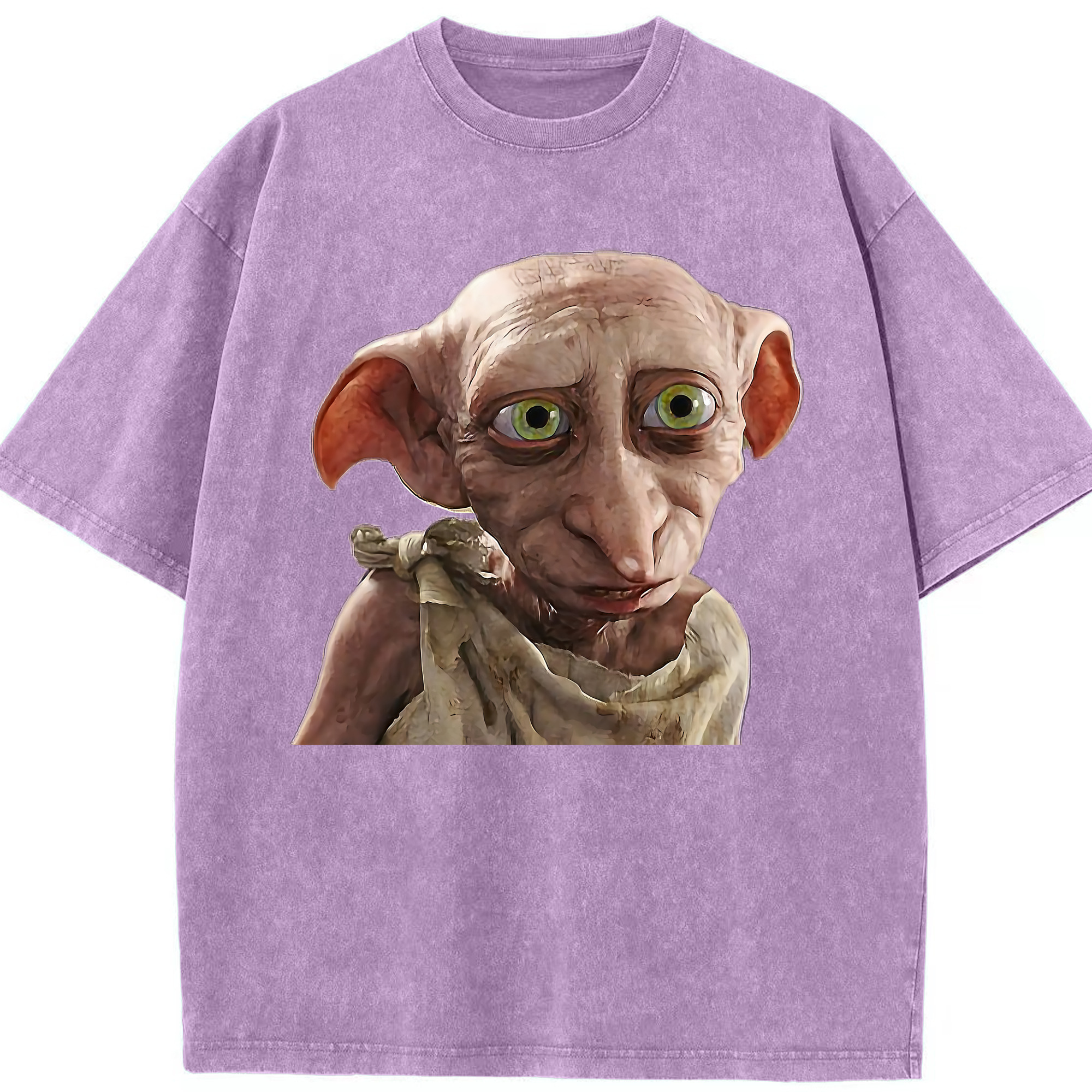（画像用） Harry Potter ハリー・ポッターシリーズ 綿100% ヴィンテージ風 半袖Tシャツ（フロントプリント）