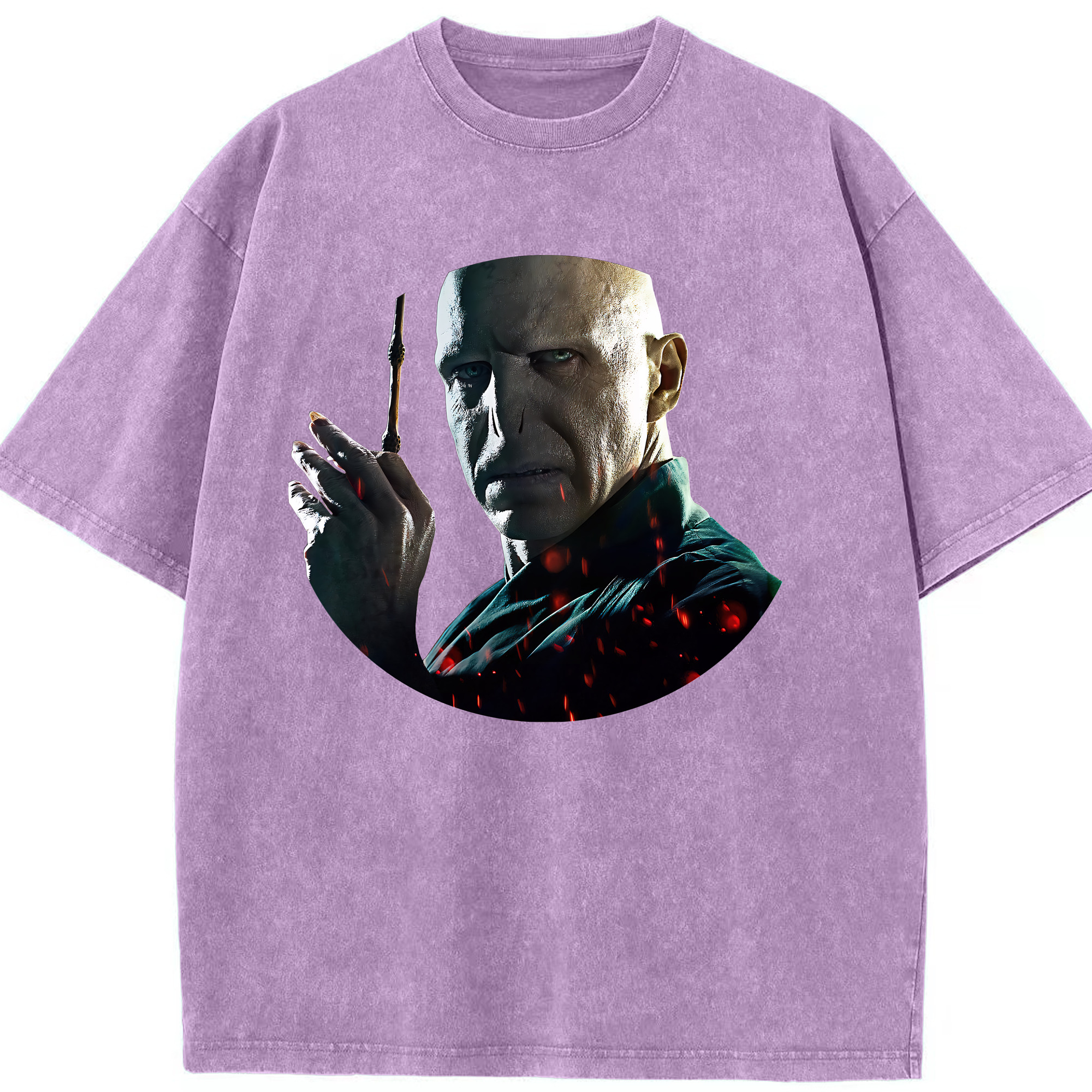 （画像用） Harry Potter ハリー・ポッターシリーズ 綿100% ヴィンテージ風 半袖Tシャツ（フロントプリント）
