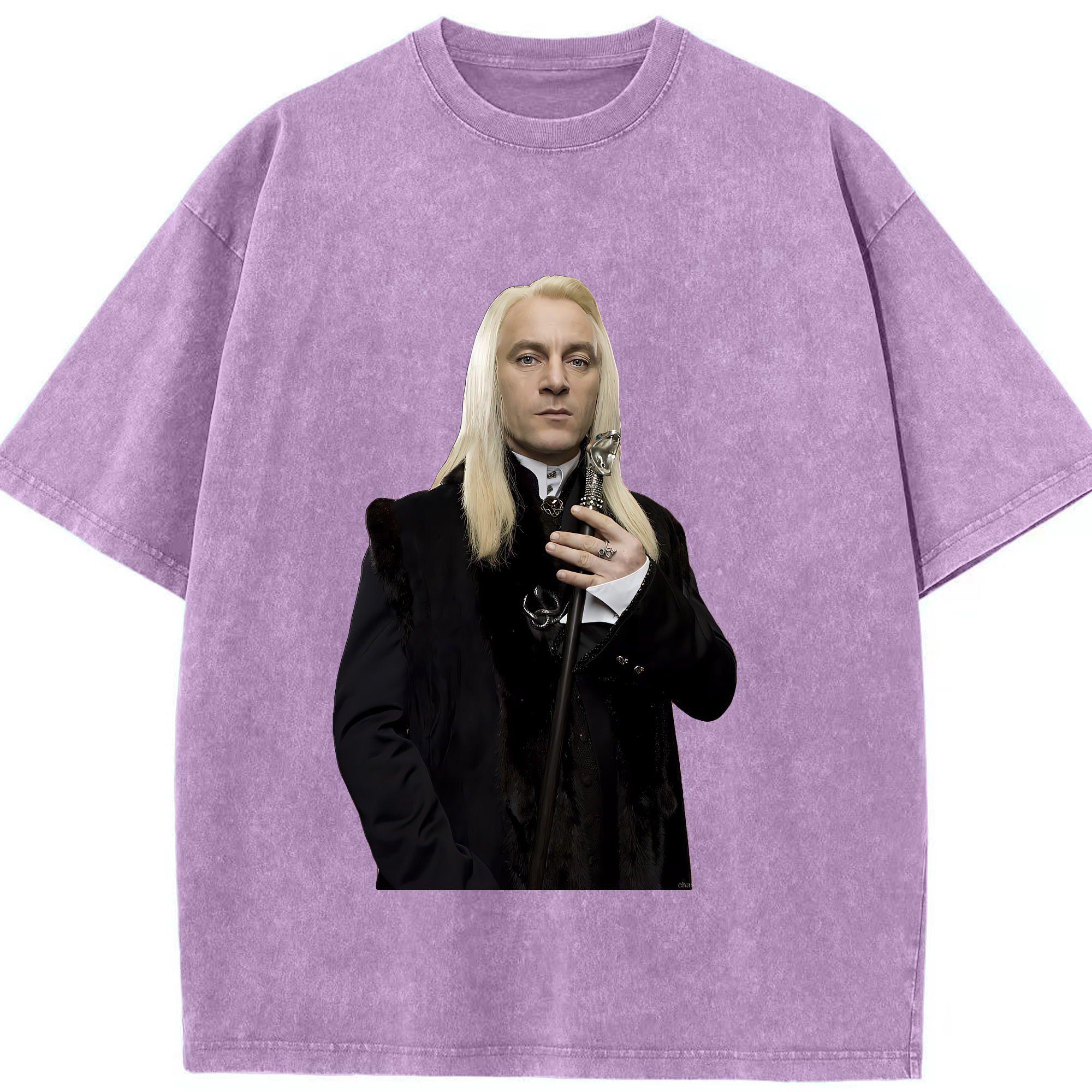 （画像用） Harry Potter ハリー・ポッターシリーズ 綿100% ヴィンテージ風 半袖Tシャツ（フロントプリント）