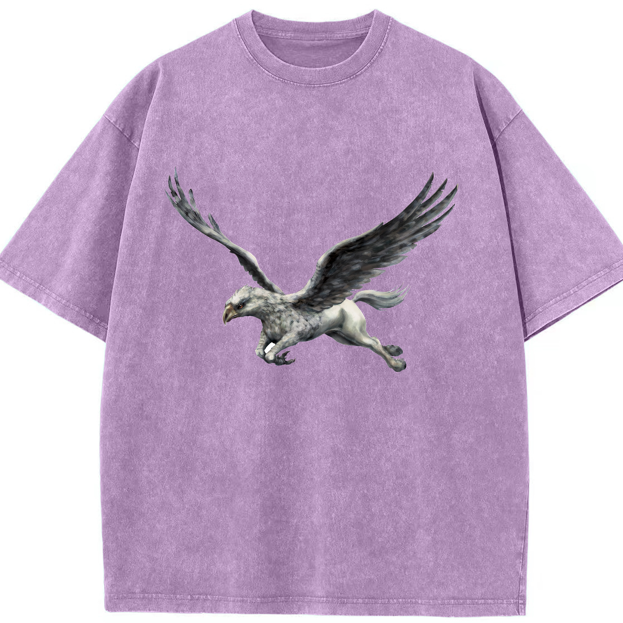 （画像用） Harry Potter ハリー・ポッターシリーズ 綿100% ヴィンテージ風 半袖Tシャツ（フロントプリント）