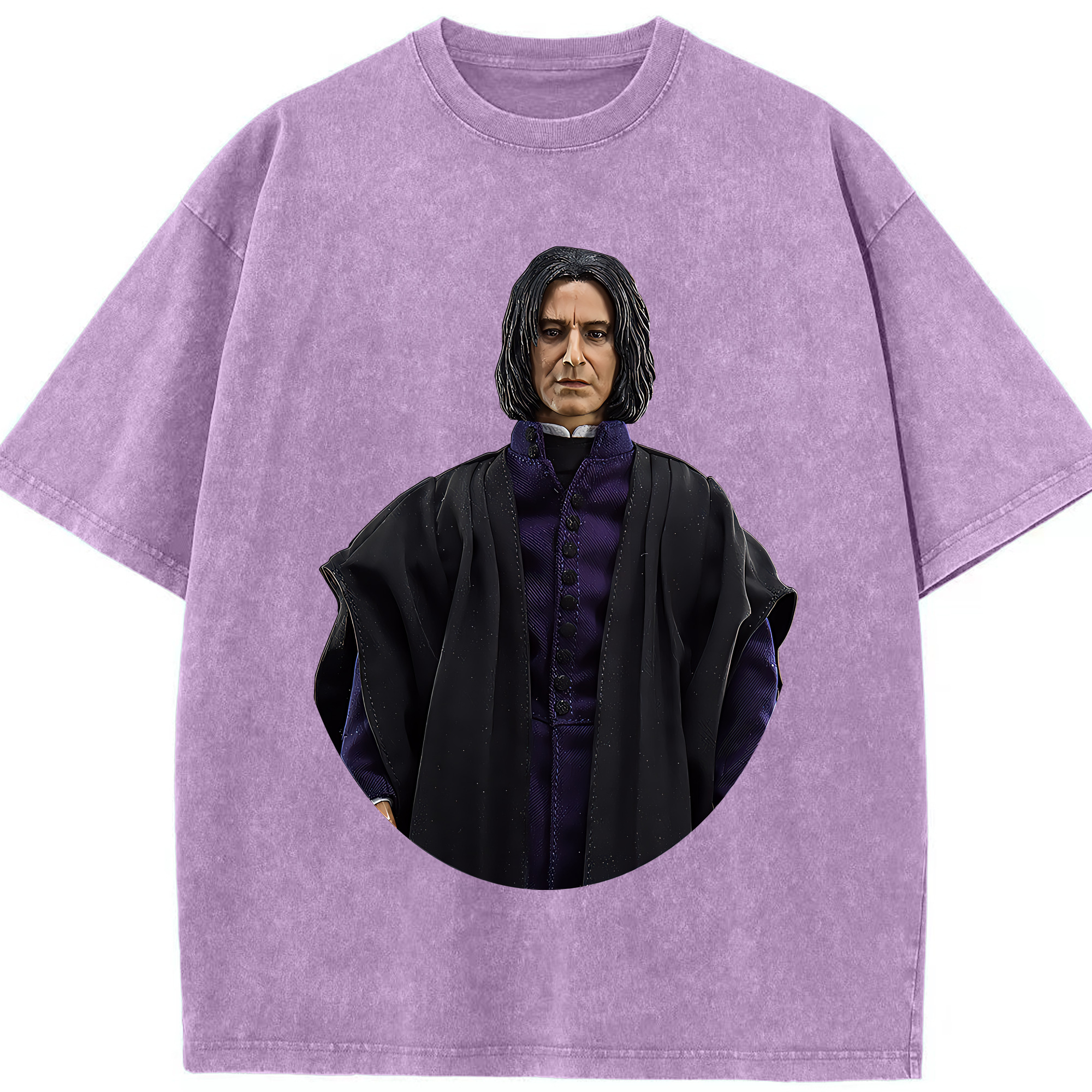 （画像用） Harry Potter ハリー・ポッターシリーズ 綿100% ヴィンテージ風 半袖Tシャツ（フロントプリント）